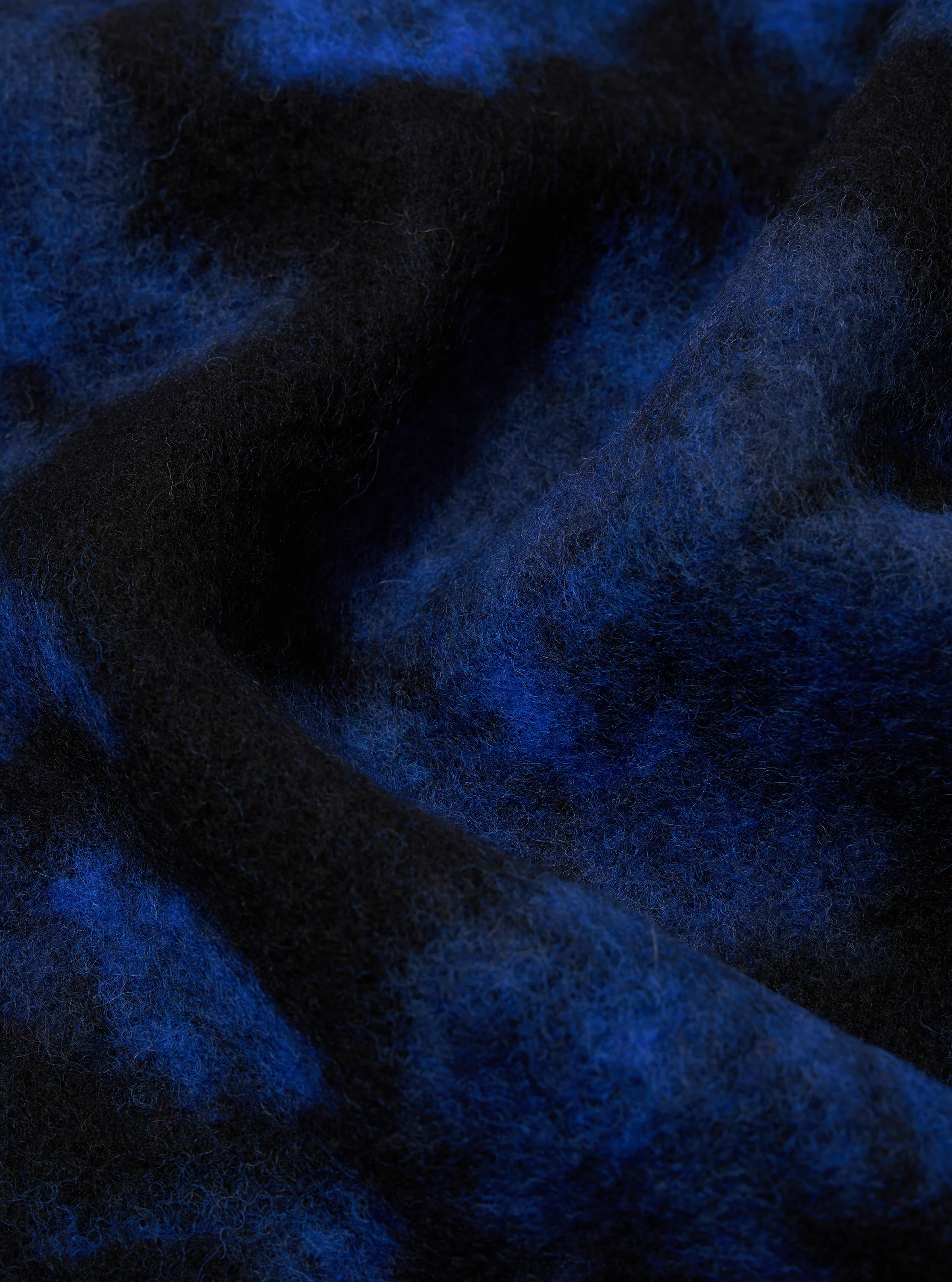 Blue Flower Fleece Cardigan - Image 4