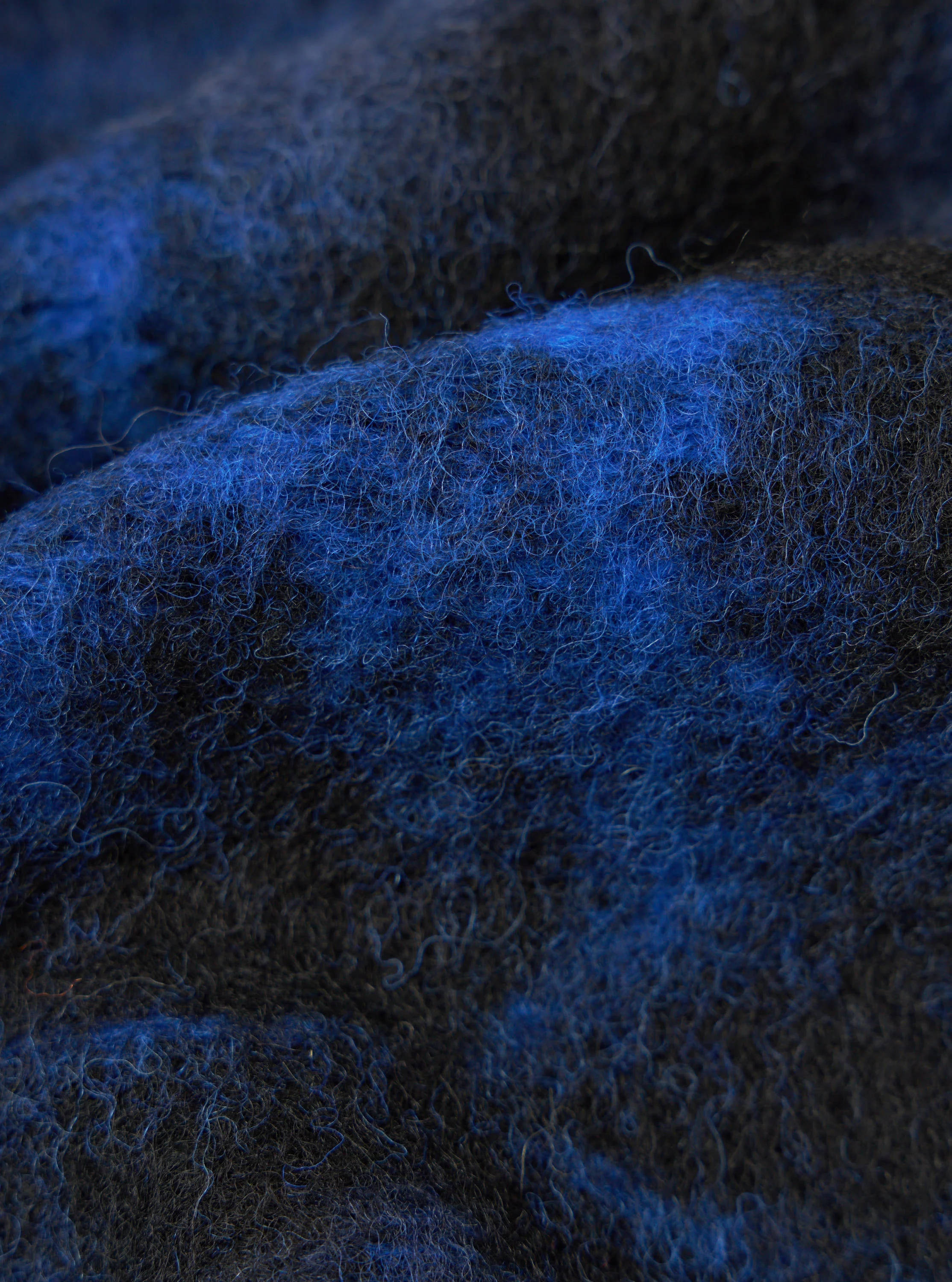 Blue Flower Fleece Zip Liner Jacket - Image 4