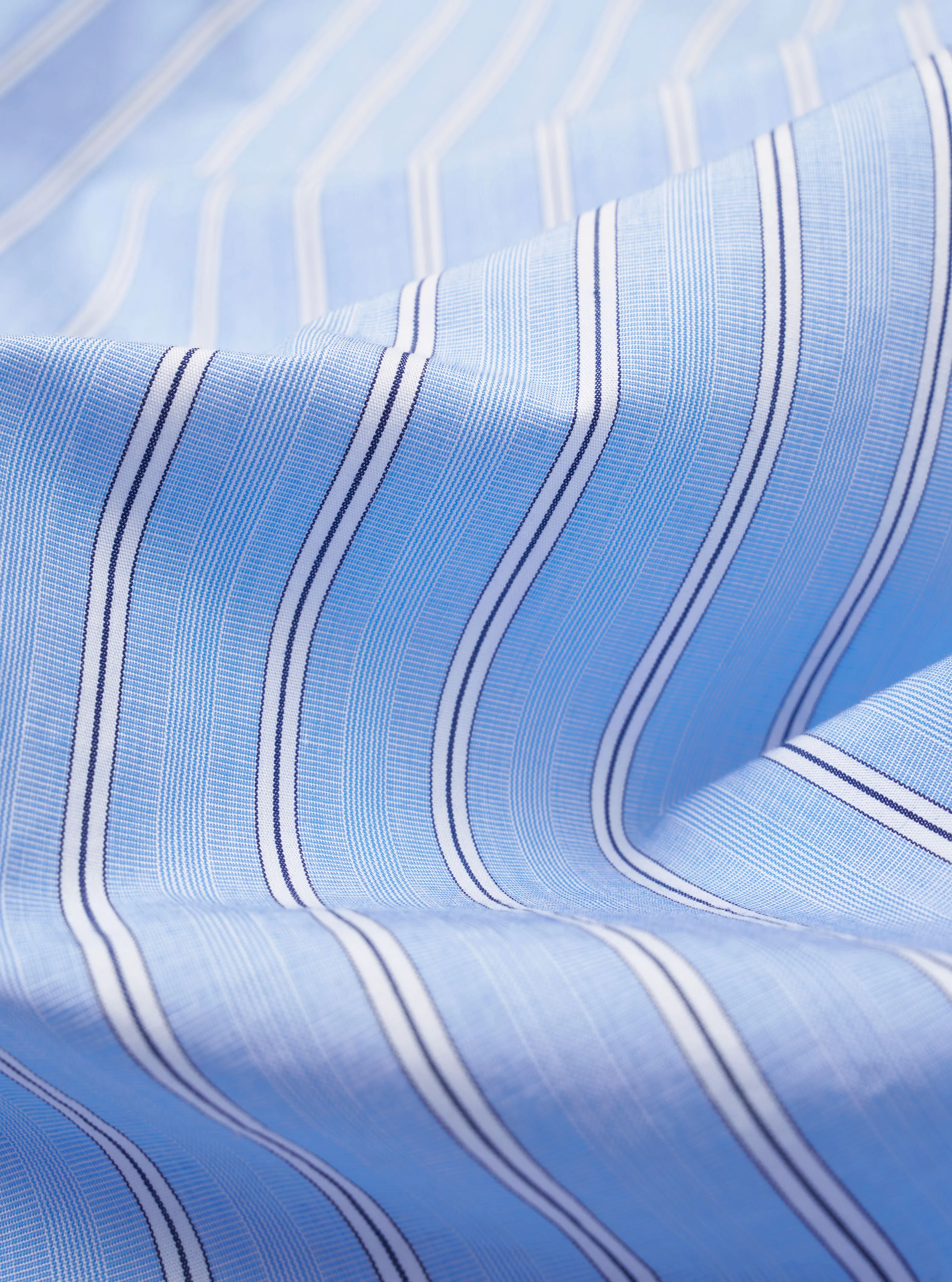 Blue Mc Stripe Square Pocket Shirt - Image 4