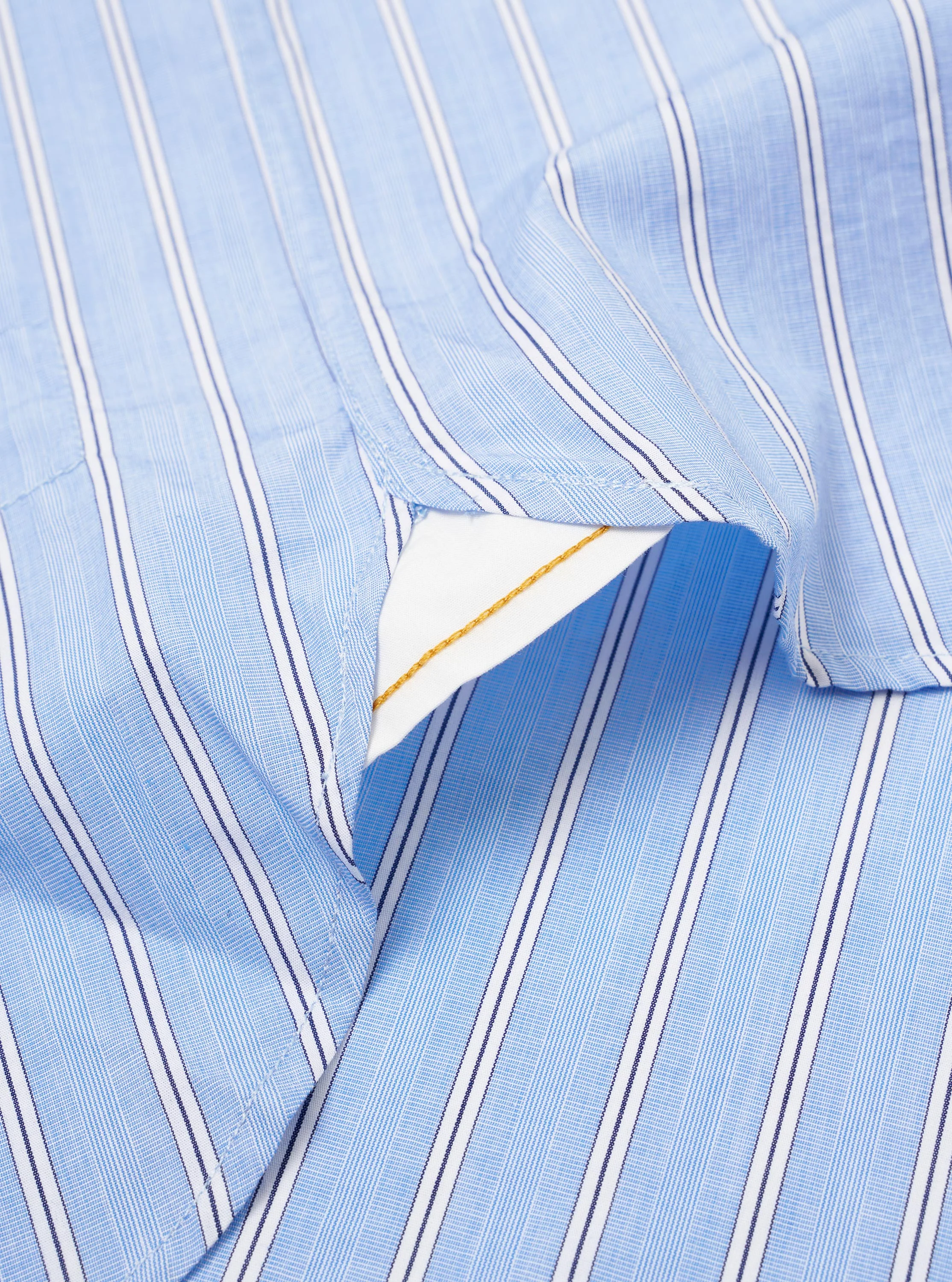 Blue Mc Stripe Square Pocket Shirt - Image 7