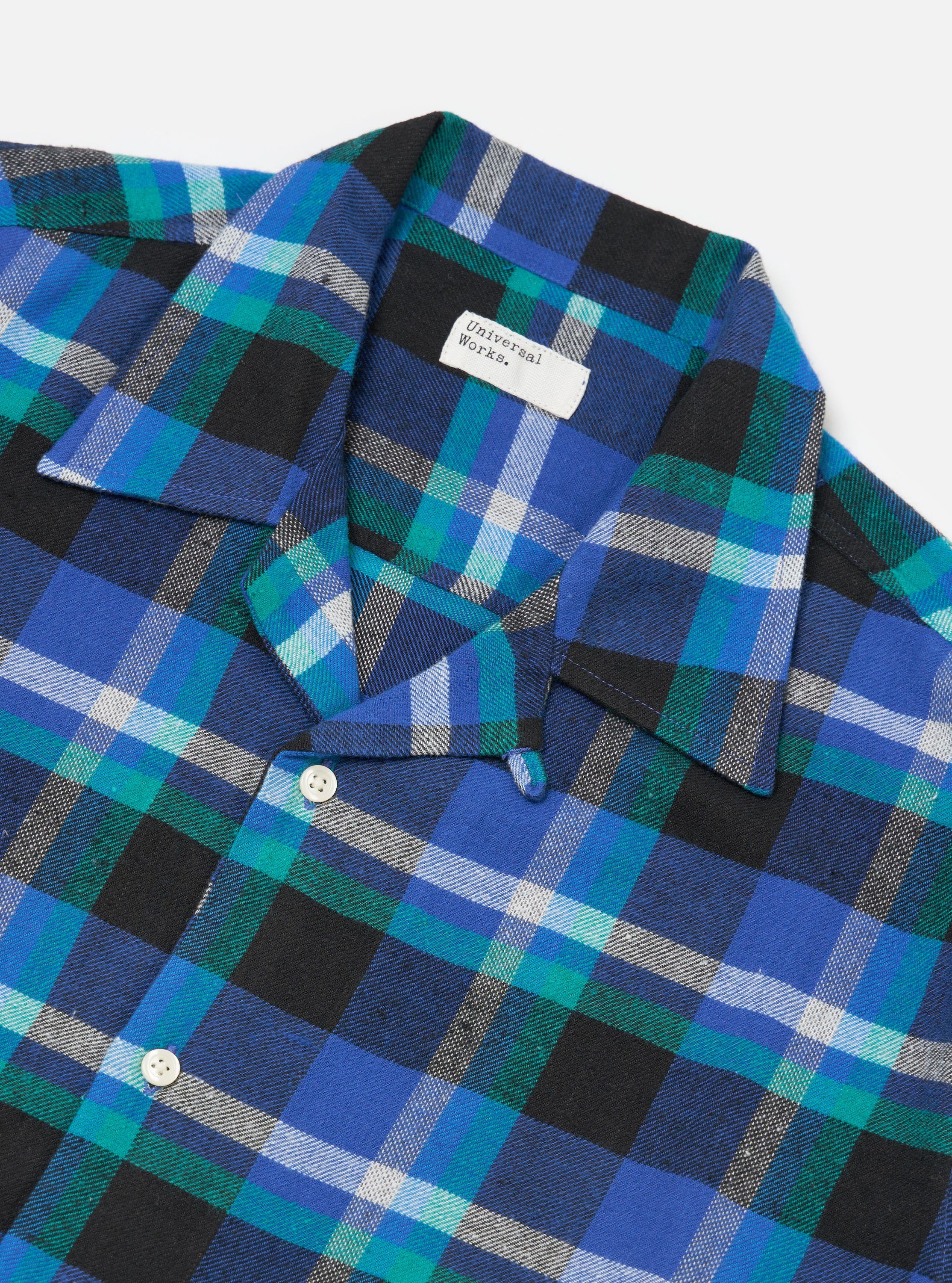 Blue Night Check Short Pyjama Set - Image 7