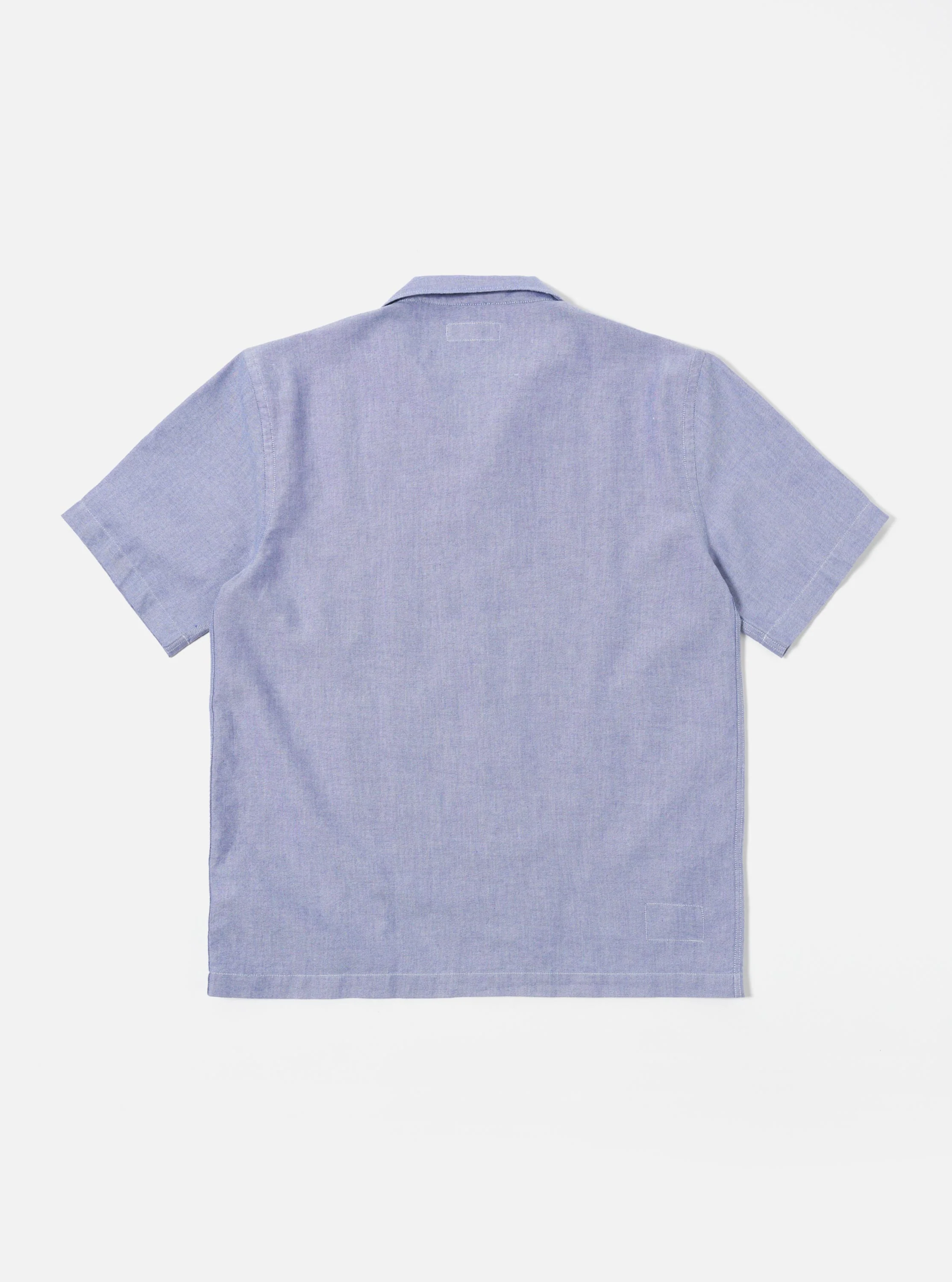 Blue Oxford Shirting Road Trip Shirt - Image 5