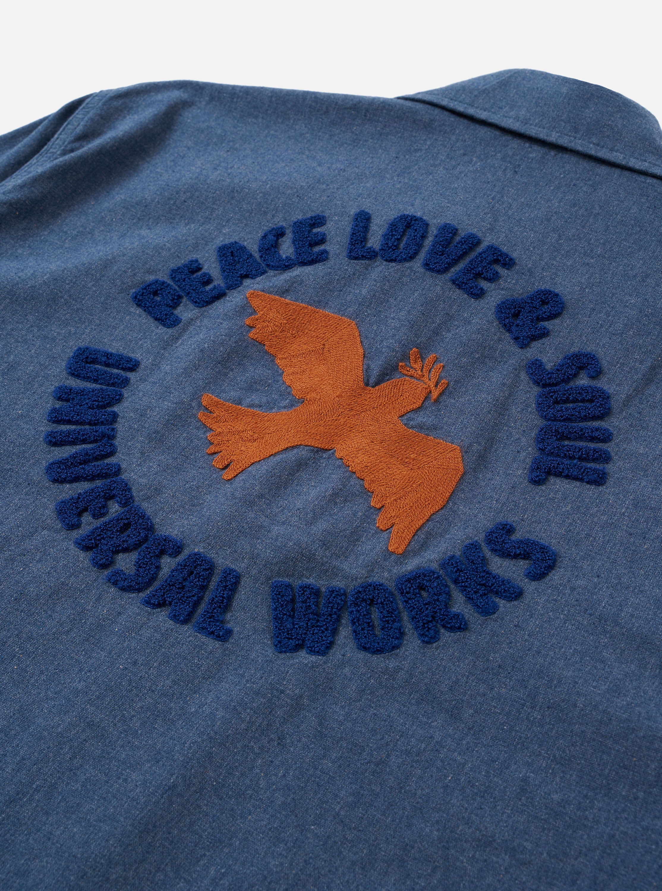 Blue Sintra Recycled Cotton Head Coach Jacket - Image 4