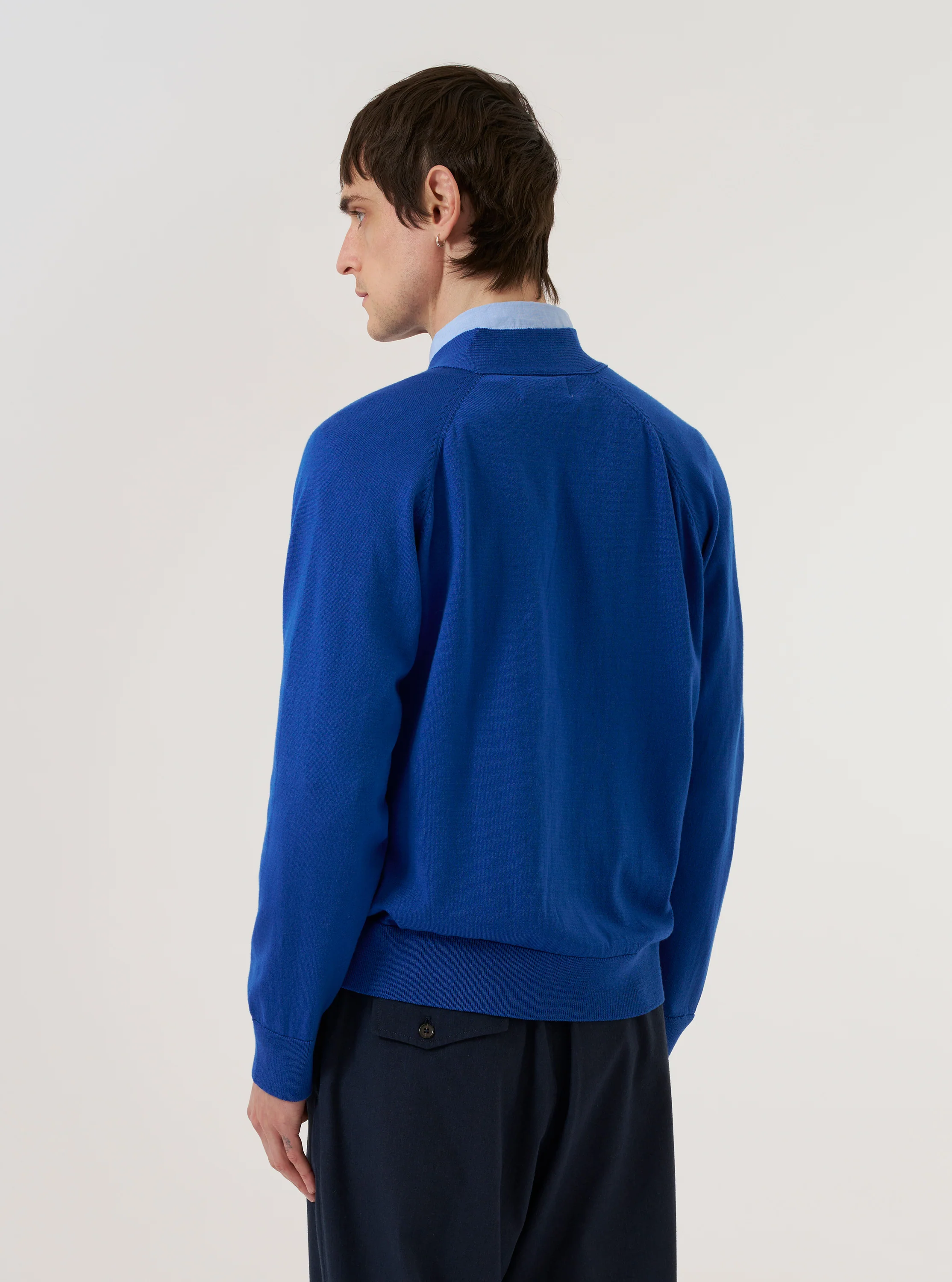 Blue Woolcot Bio Loose Cardigan II - Image 3