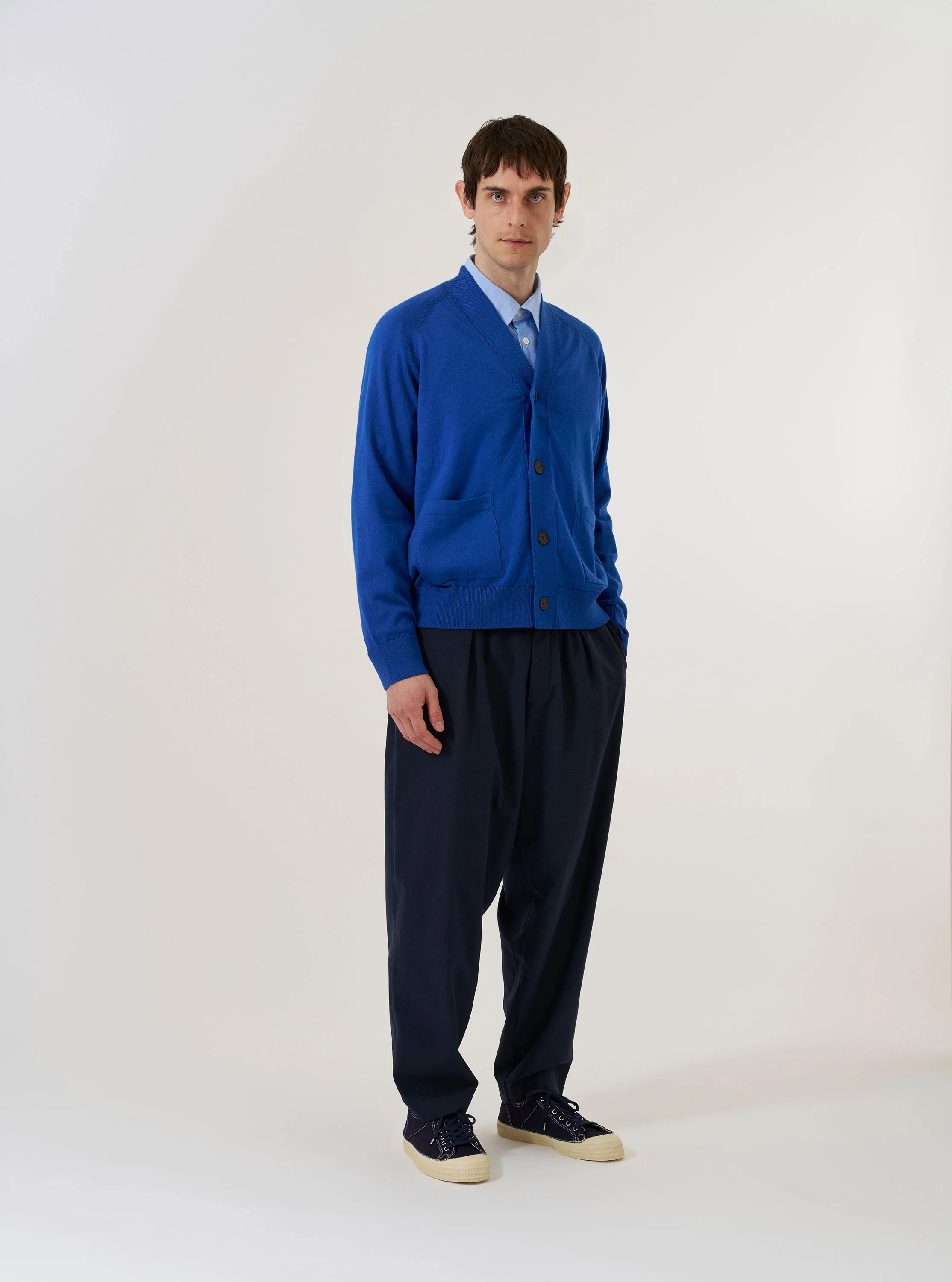 Blue Woolcot Bio Loose Cardigan II - Image 7