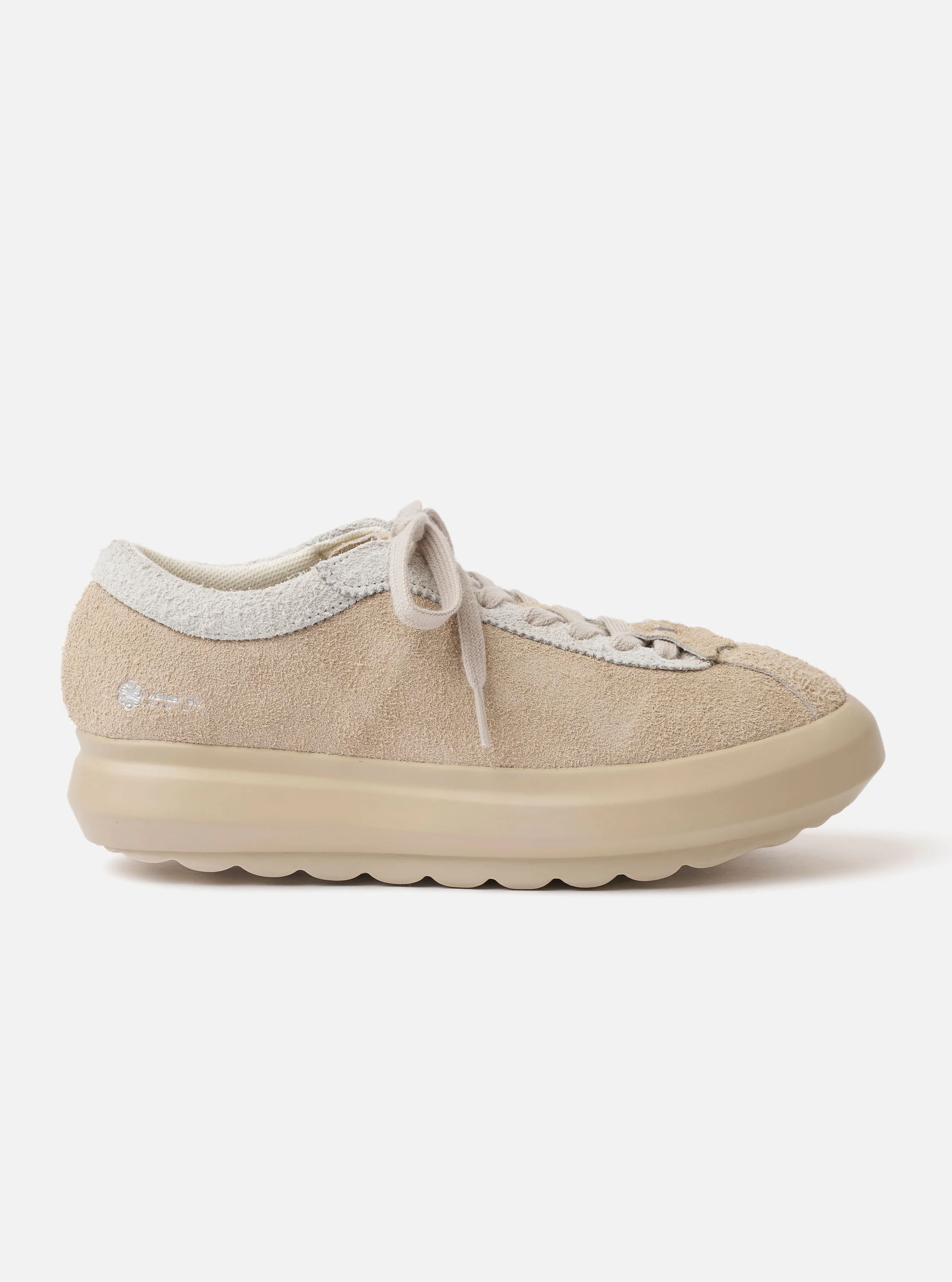 Wander etc. 'The 70's' in Bone Hairy Suede/Leather