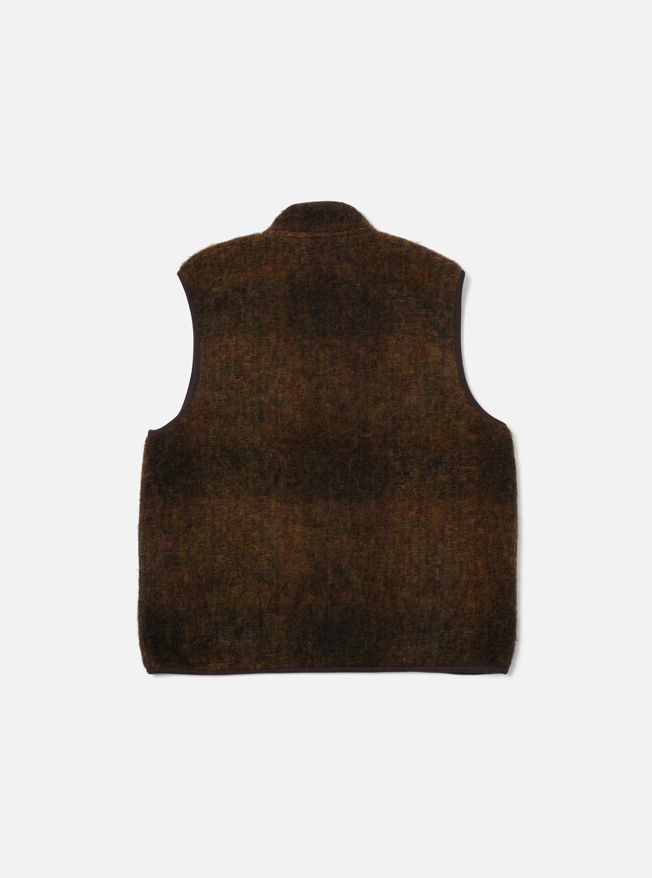 Brown Alps Fleece Climbing Gilet - Image 4