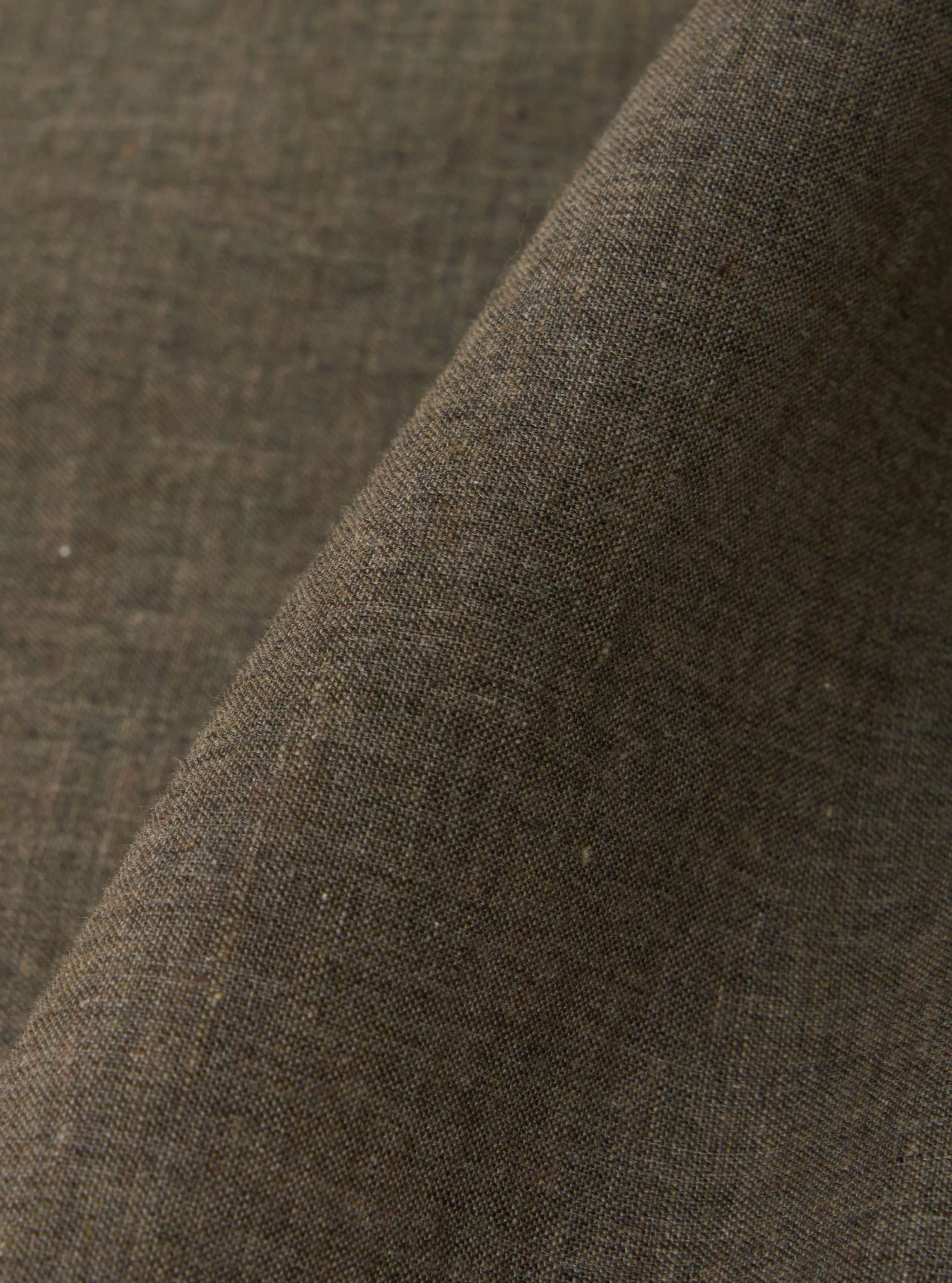 Brown Fine Organic Cotton Sal Road Shirt - Image 2