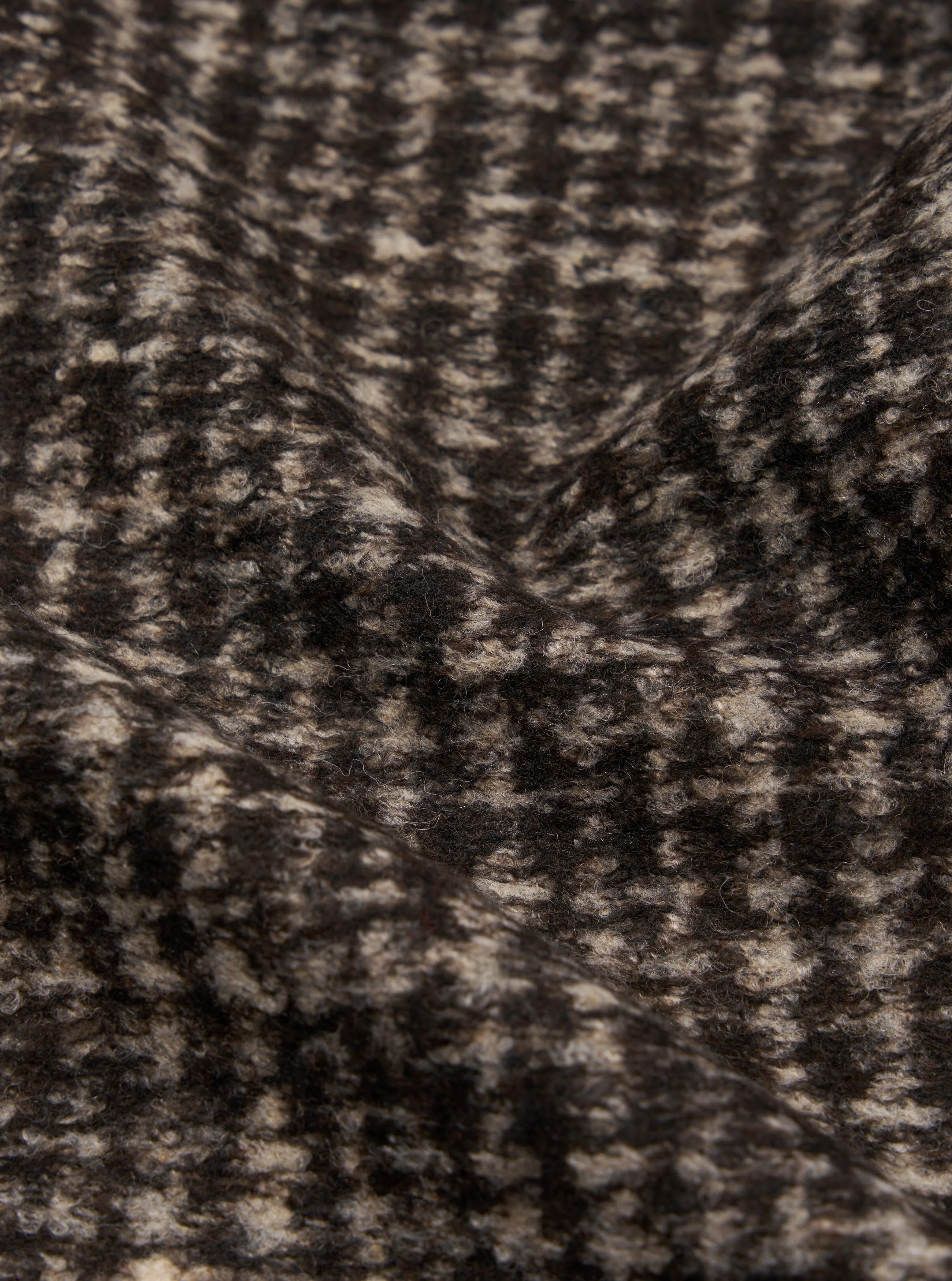 Brown Jacquard Knit Advance Cardigan - Image 4
