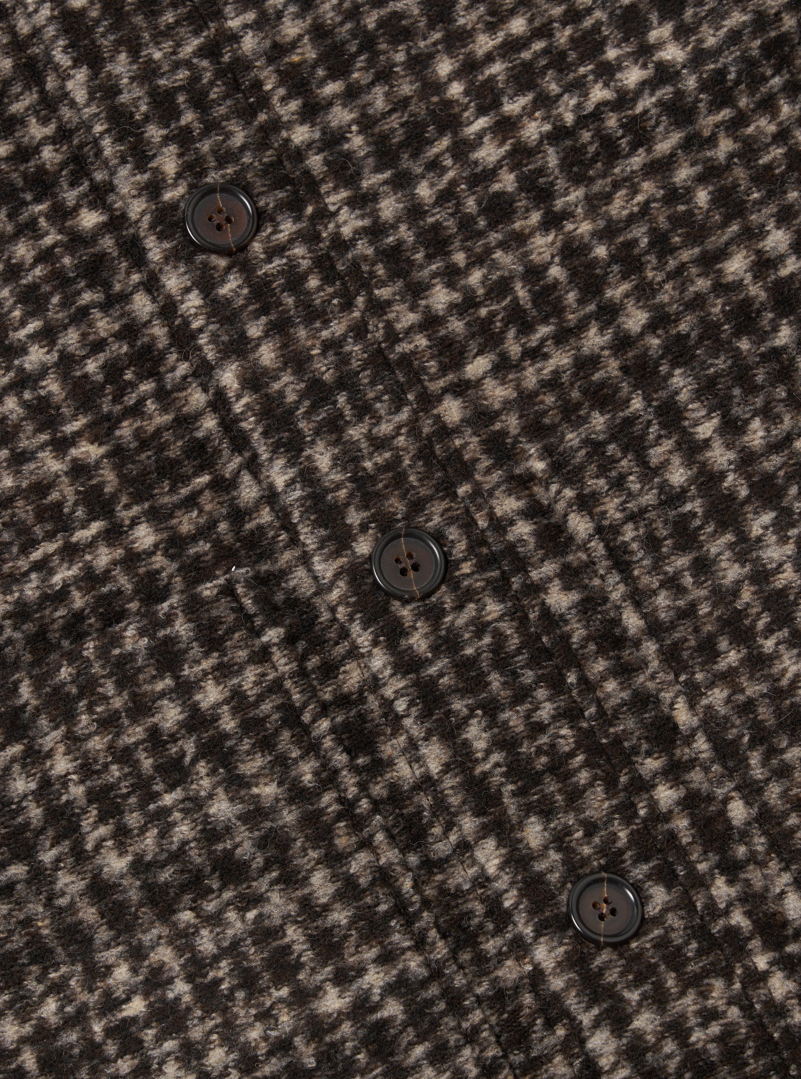 Brown Jacquard Knit Advance Cardigan - Image 7