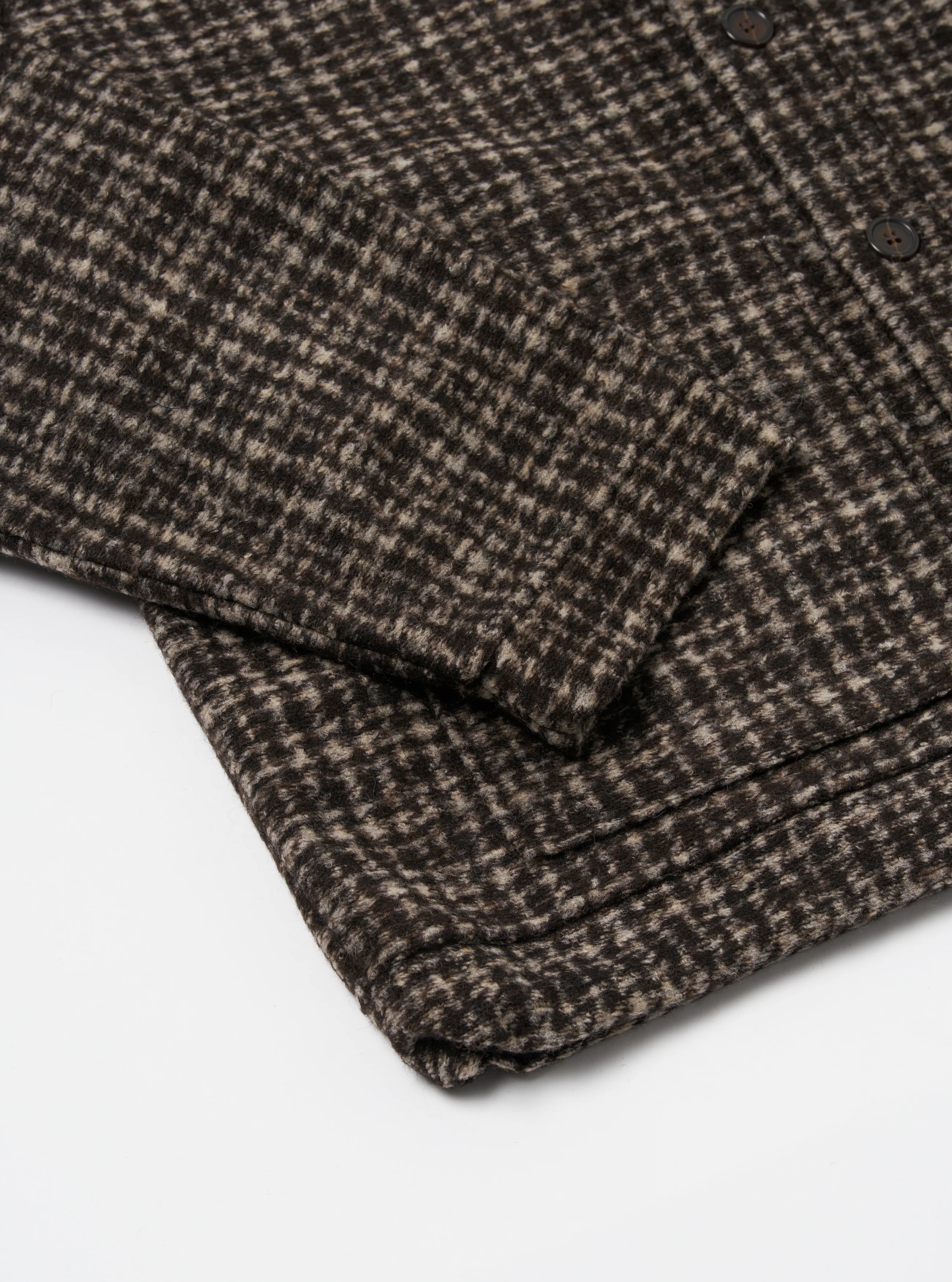 Brown Jacquard Knit Advance Cardigan - Image 9