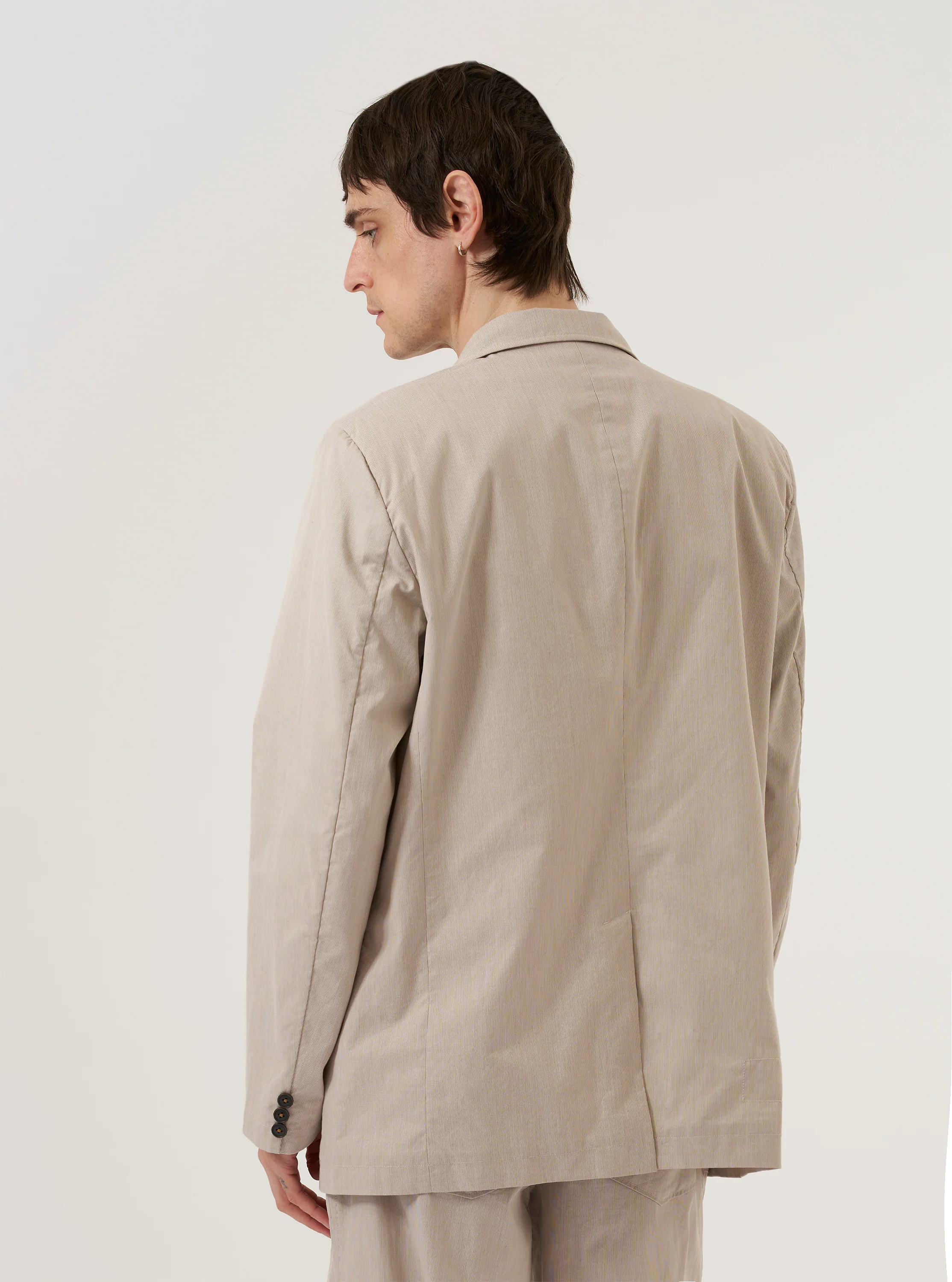 Brown Kennedy Stripe Boston Blazer - Image 3