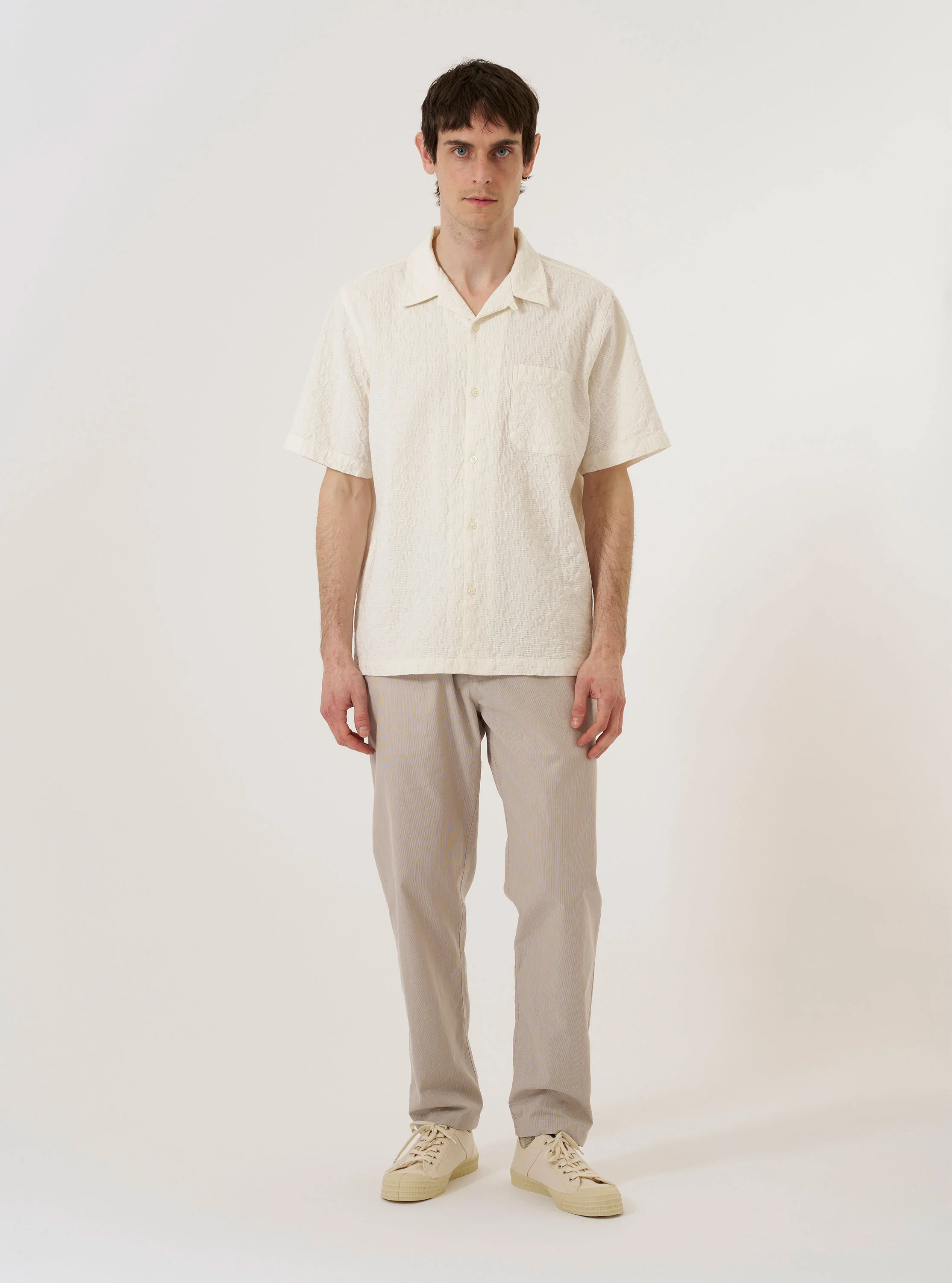 Brown Kennedy Stripe Military Chino - Image 7