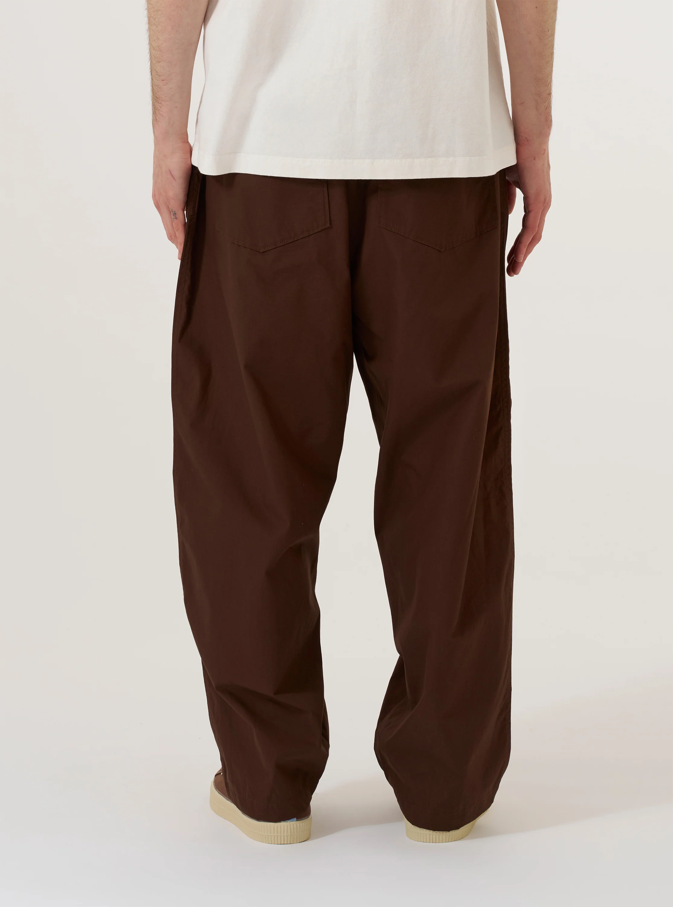 Brown Peached Poplin Dutch Pant - Image 3