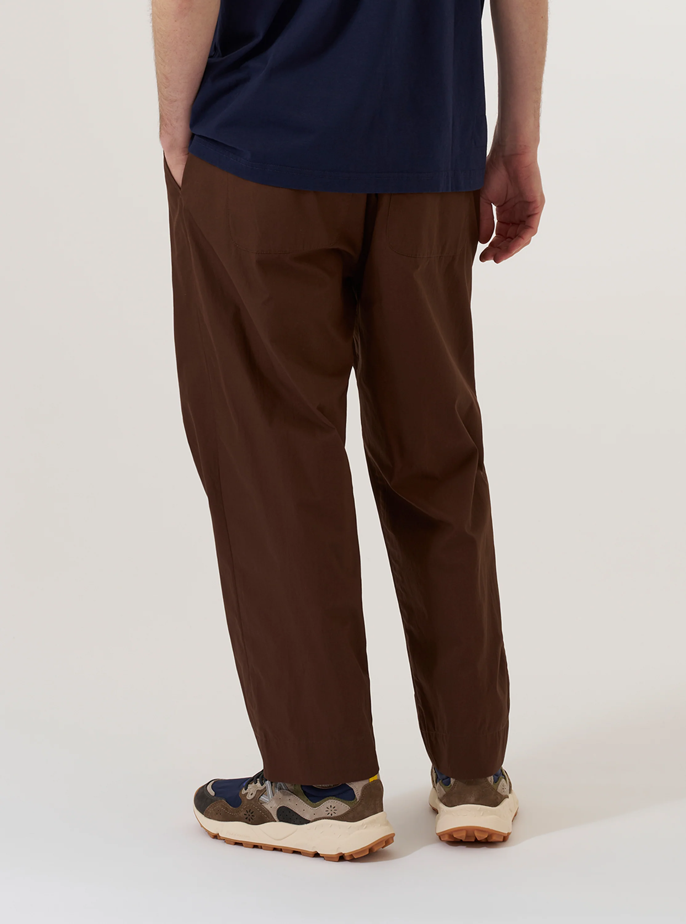 Brown Peached Poplin Judo Pant - Image 3