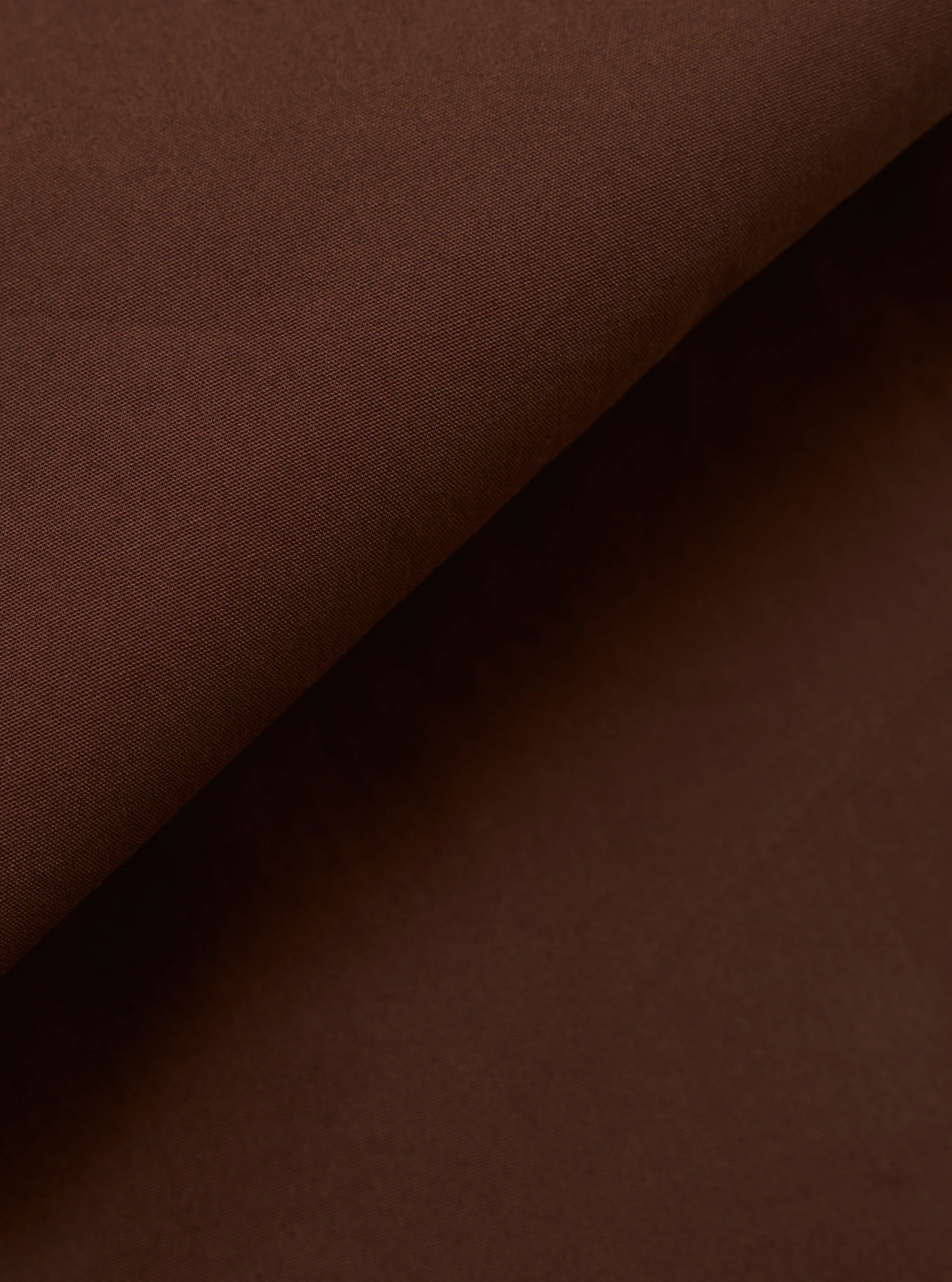 Brown Peached Poplin Military Chino - Image 4