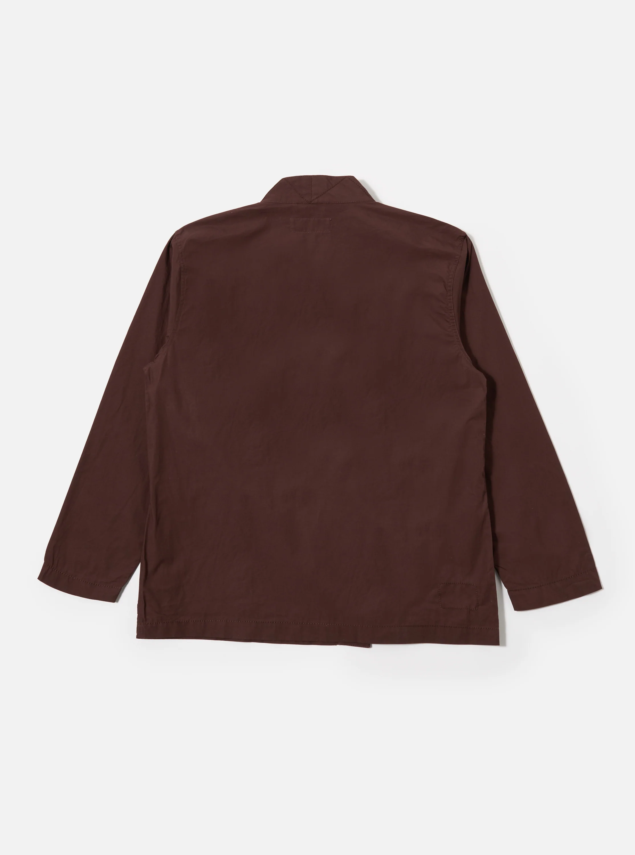 Brown Peached Poplin Osaka Work Jacket - Image 5