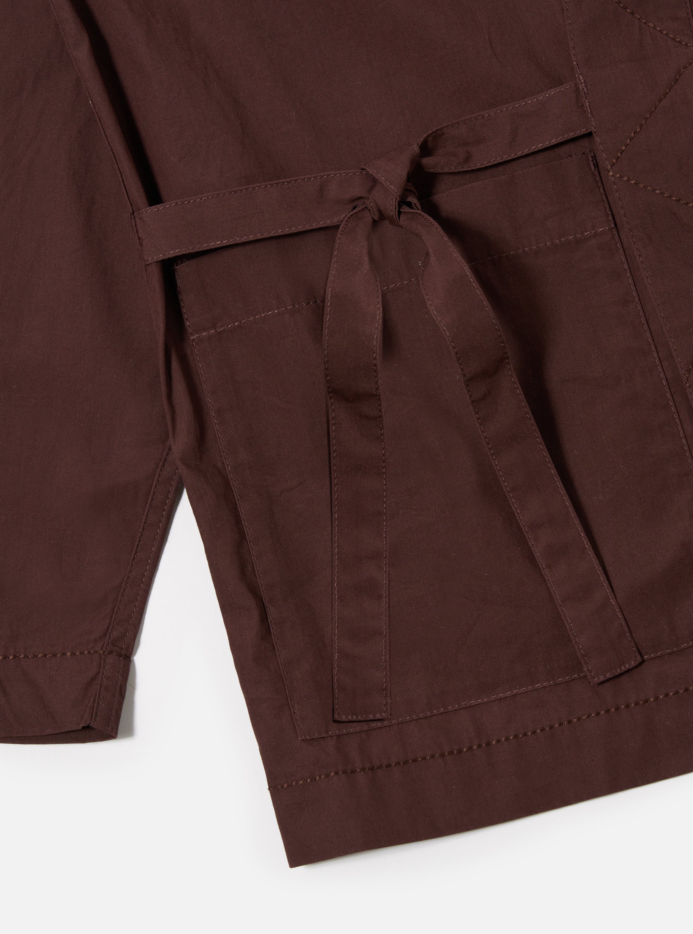 Brown Peached Poplin Osaka Work Jacket - Image 6