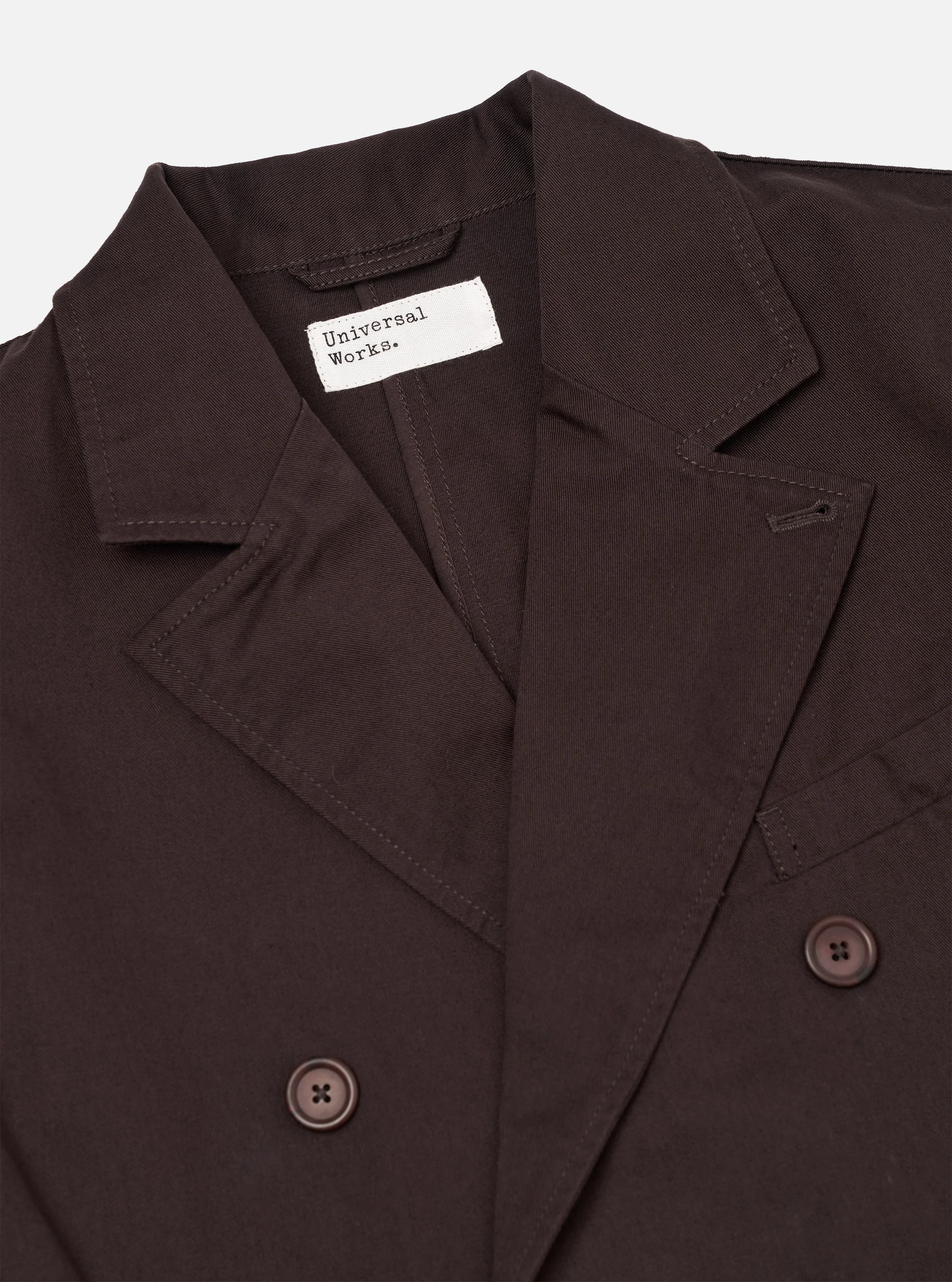 Brown Twill Manor Jacket - Image 3