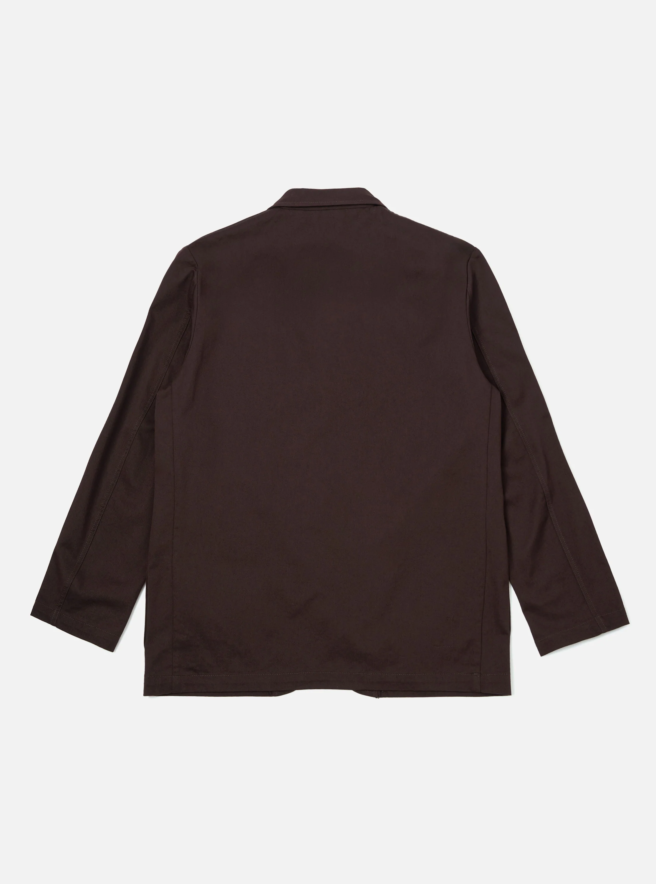 Brown Twill Three Button Jacket - Image 5