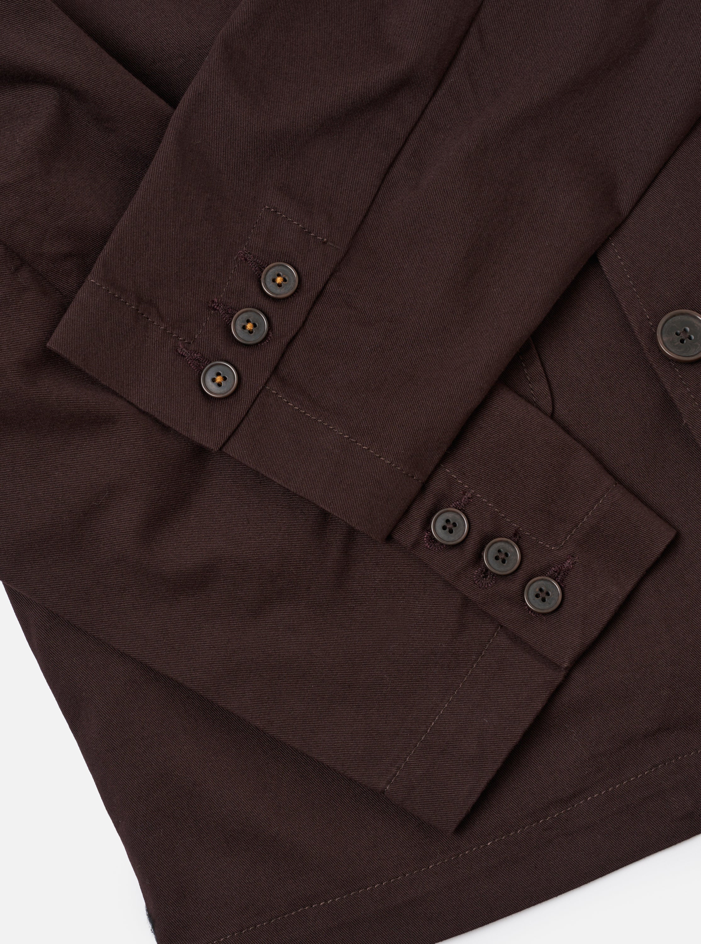 Paraboot x Universal Works Brown Twill Warmus Jacket - Image 9