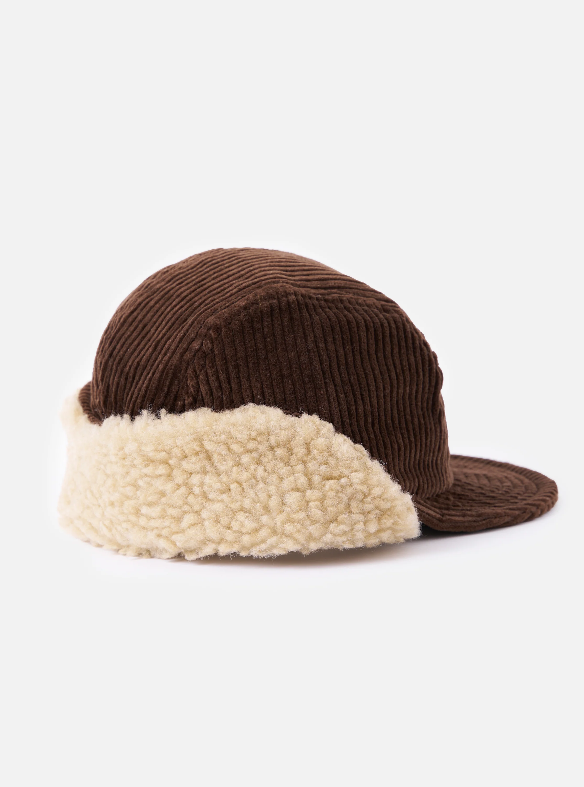 cableami® Brown Corduroy 5w Cap - Image 3