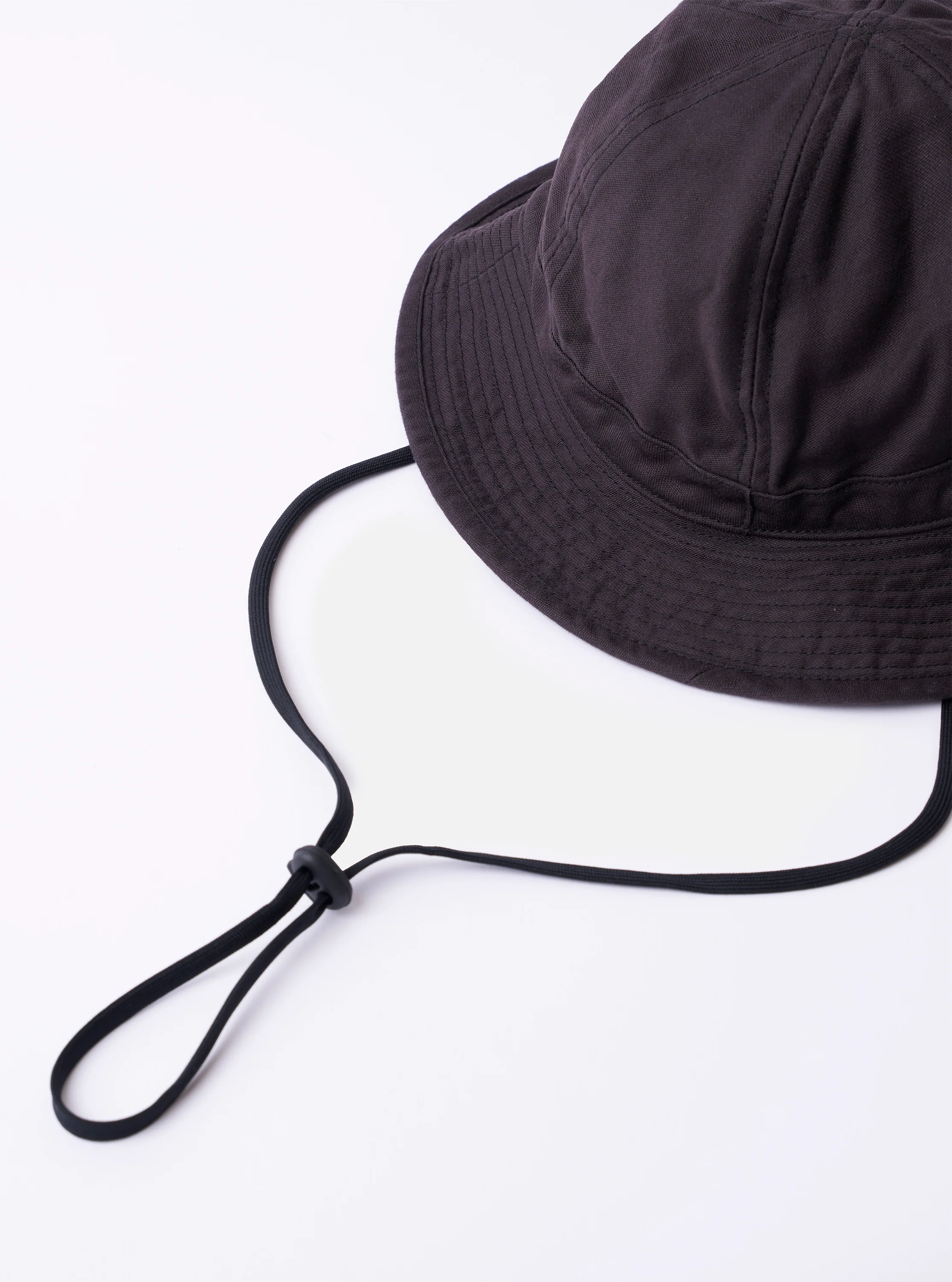 cableamiĀ® Black Baker Back Satin Cotton Metro Hat - Image 3