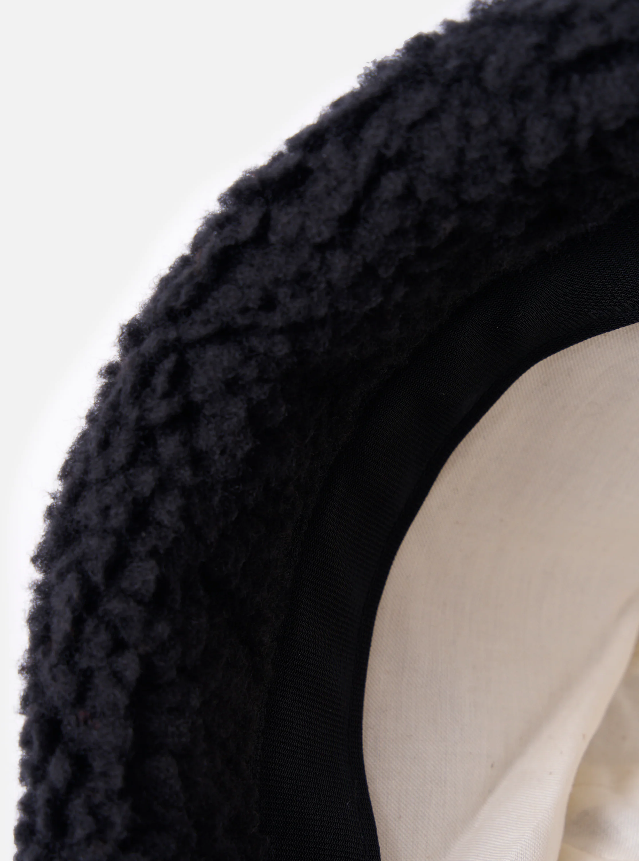 cableami® Black Toque Boa Cap - Image 4