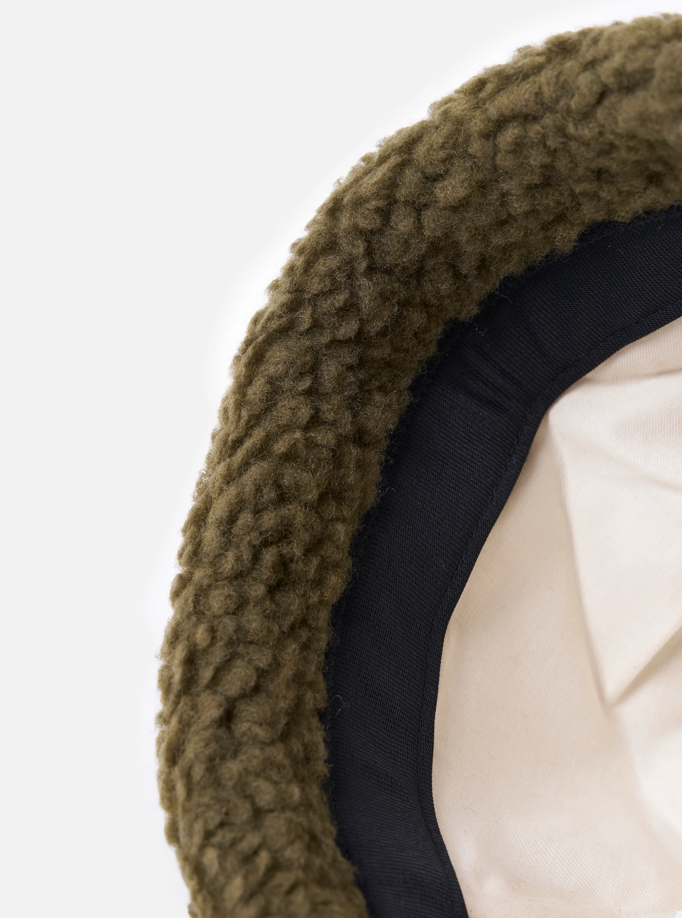 cableami® Olive Toque Boa Cap - Image 4