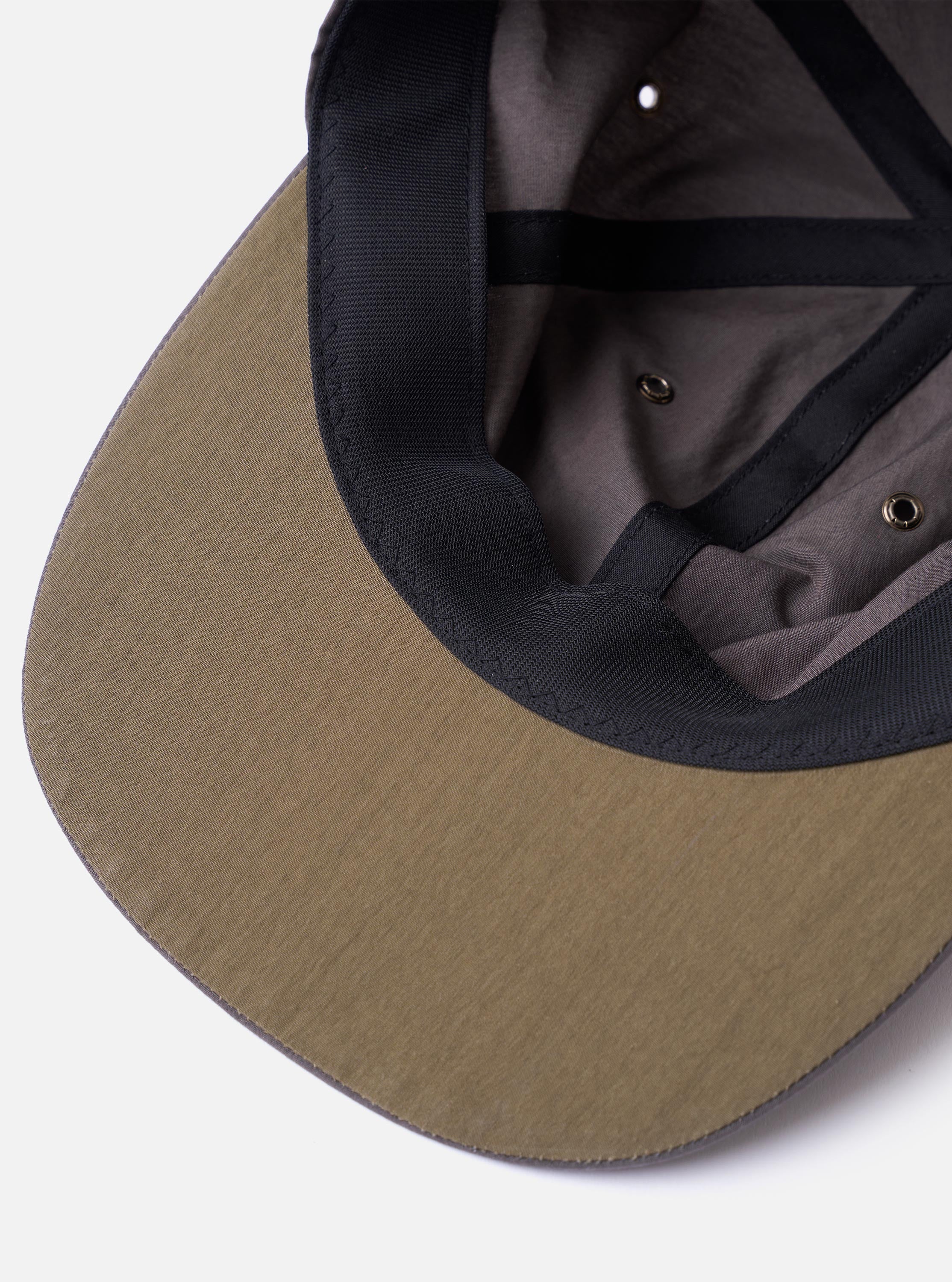 cableami® Grey/Olive Cotton/Nylon B.B Cap - Image 3