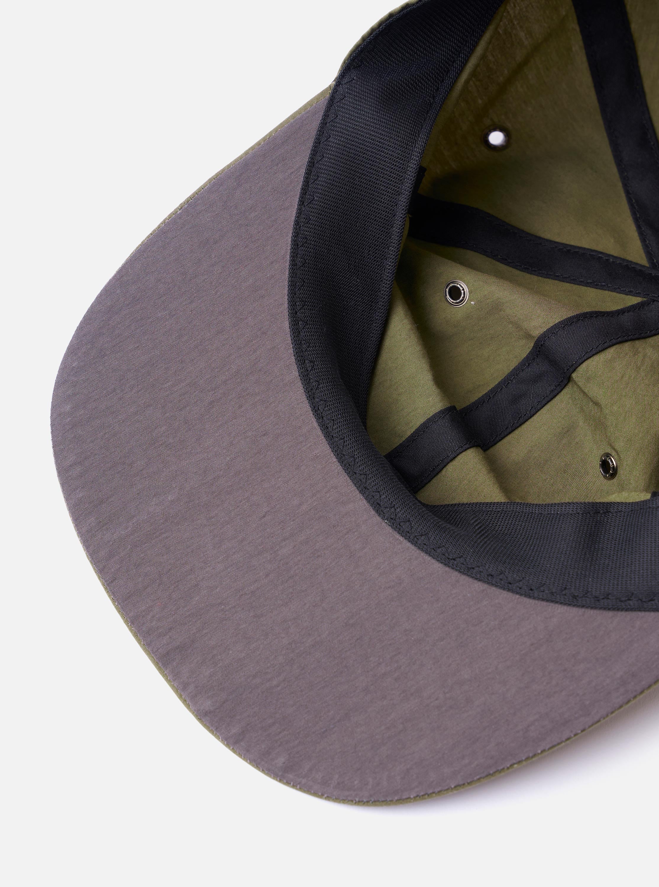 cableami® Olive/Grey Cotton/Nylon B.B Cap - Image 3