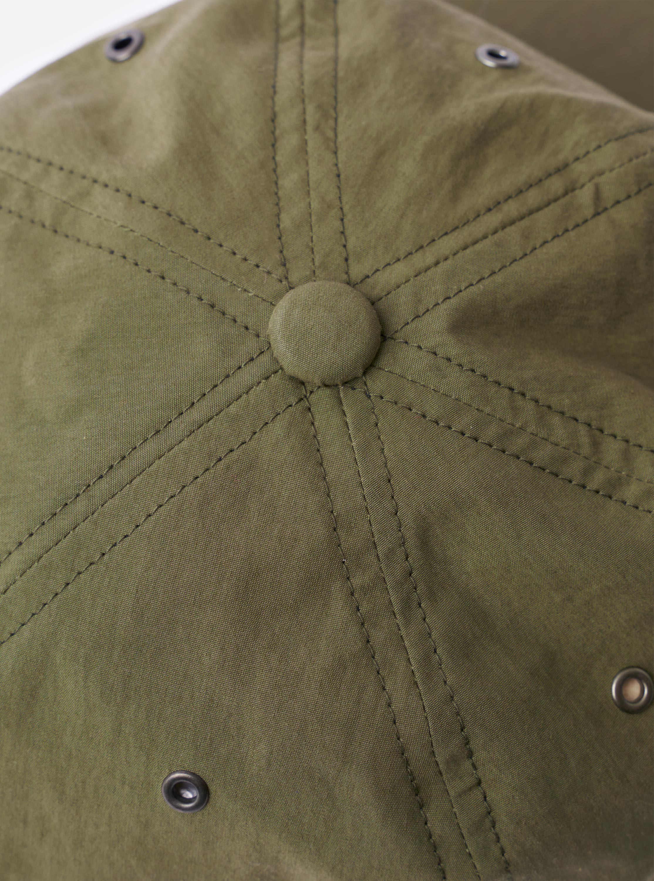 cableami® Olive/Grey Cotton/Nylon B.B Cap - Image 4