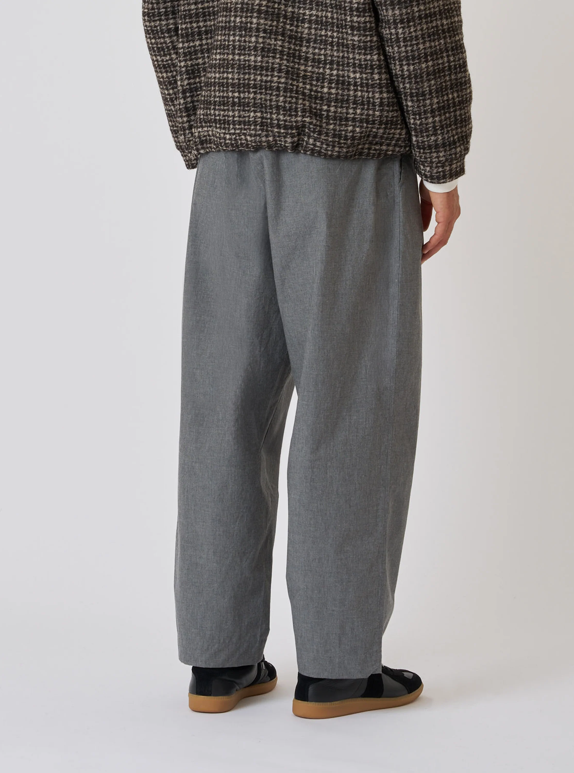 Charcoal Organic Chambray Oxford Pant - Image 3