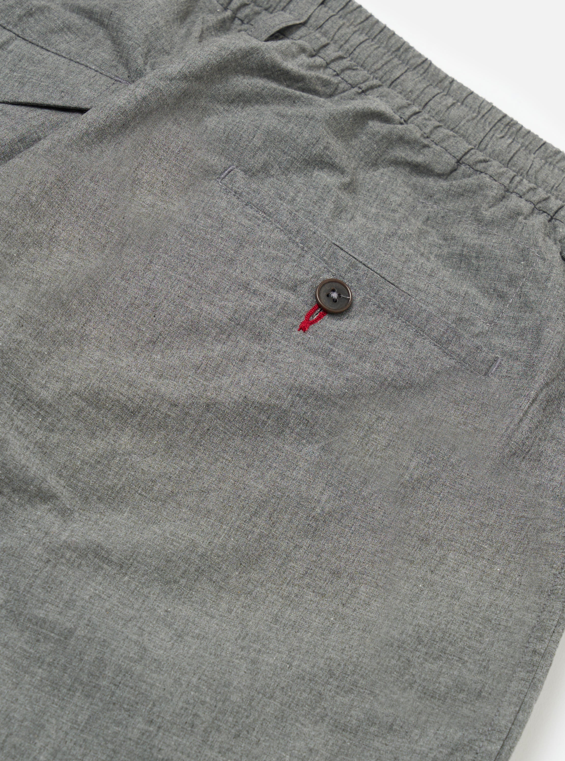 Charcoal Organic Chambray Oxford Pant - Image 7