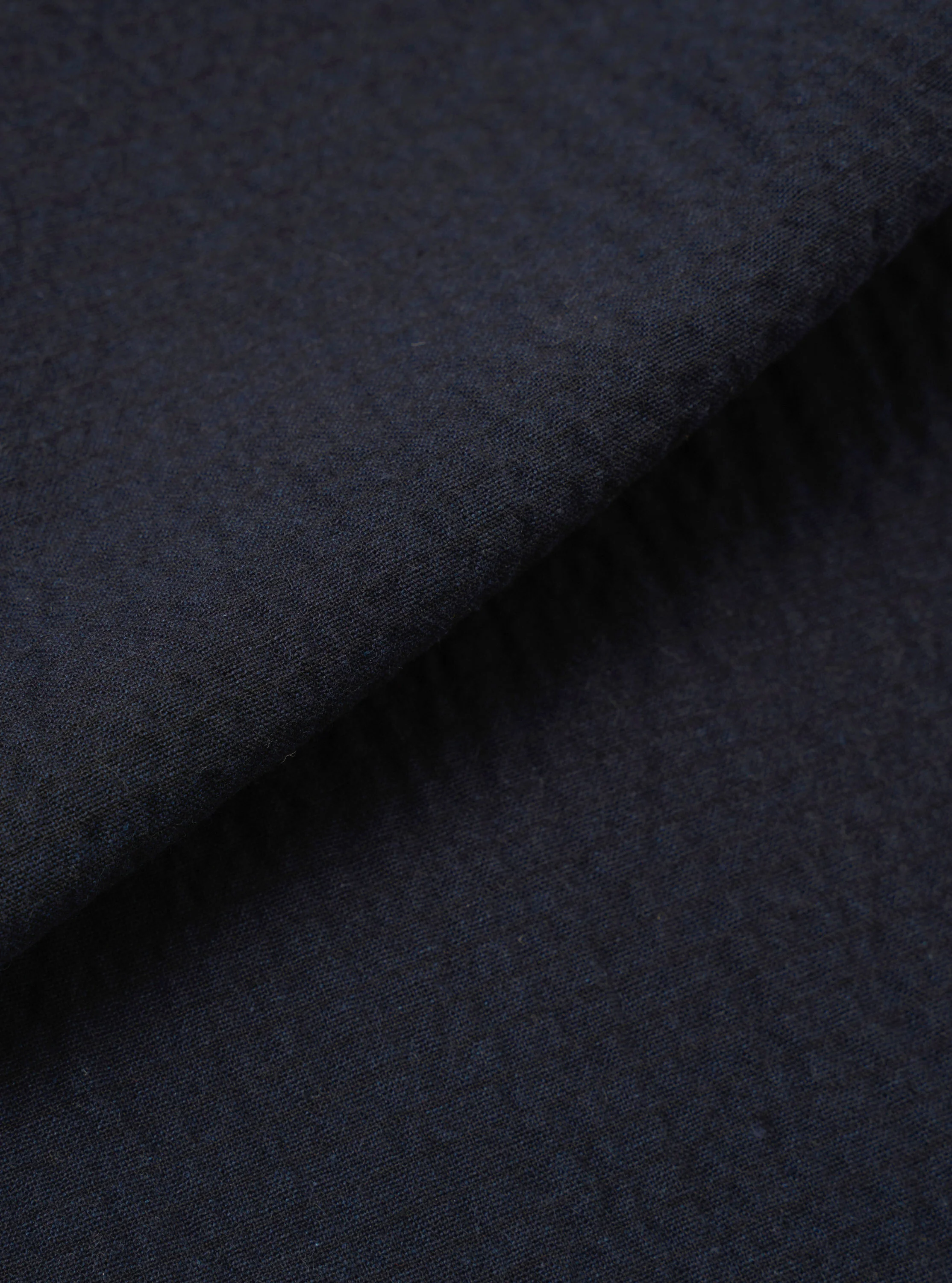 Dark Navy Ospina Cotton Oxford Pant - Image 4
