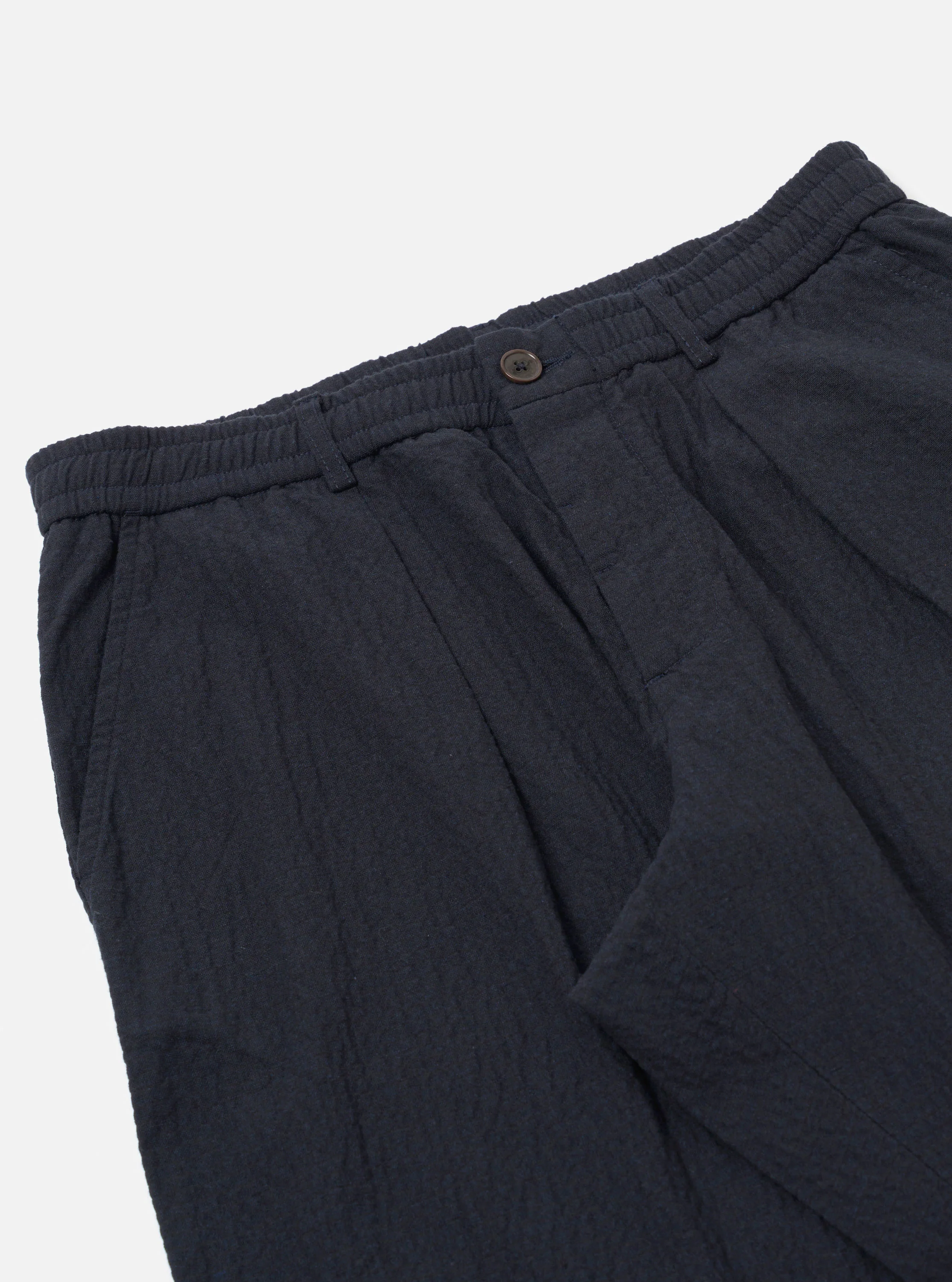 Dark Navy Ospina Cotton Oxford Pant - Image 6