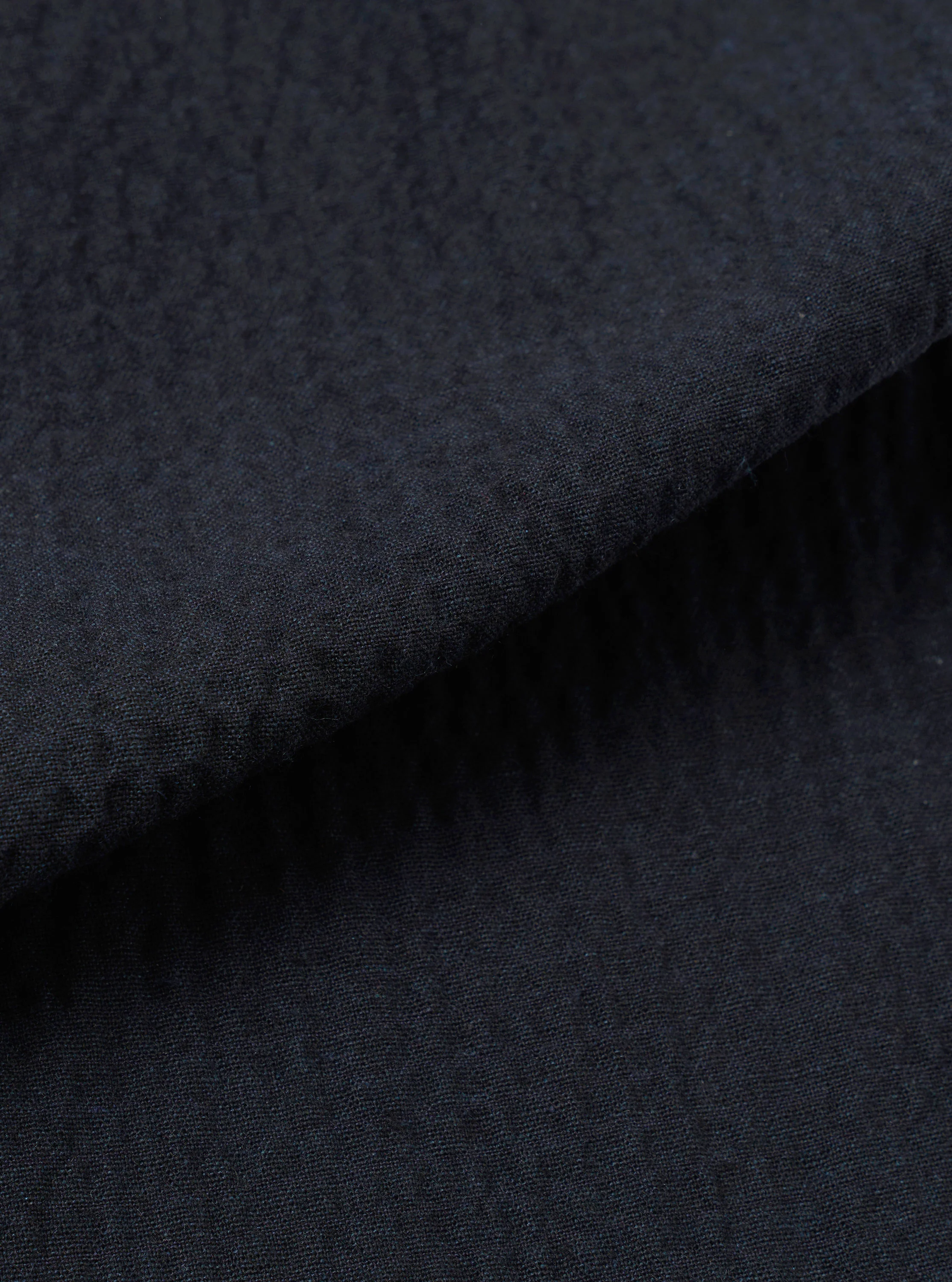 Dark Navy Ospina Cotton Pleated Track Pant - Image 4