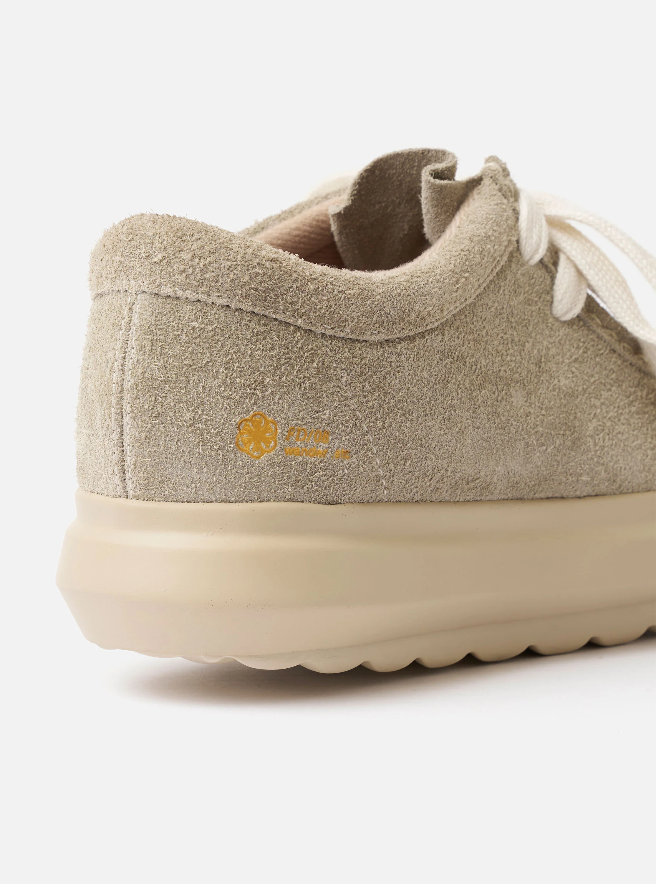 Wander etc. FD/08 in Dust/Off White Suede/Leather - Image 4