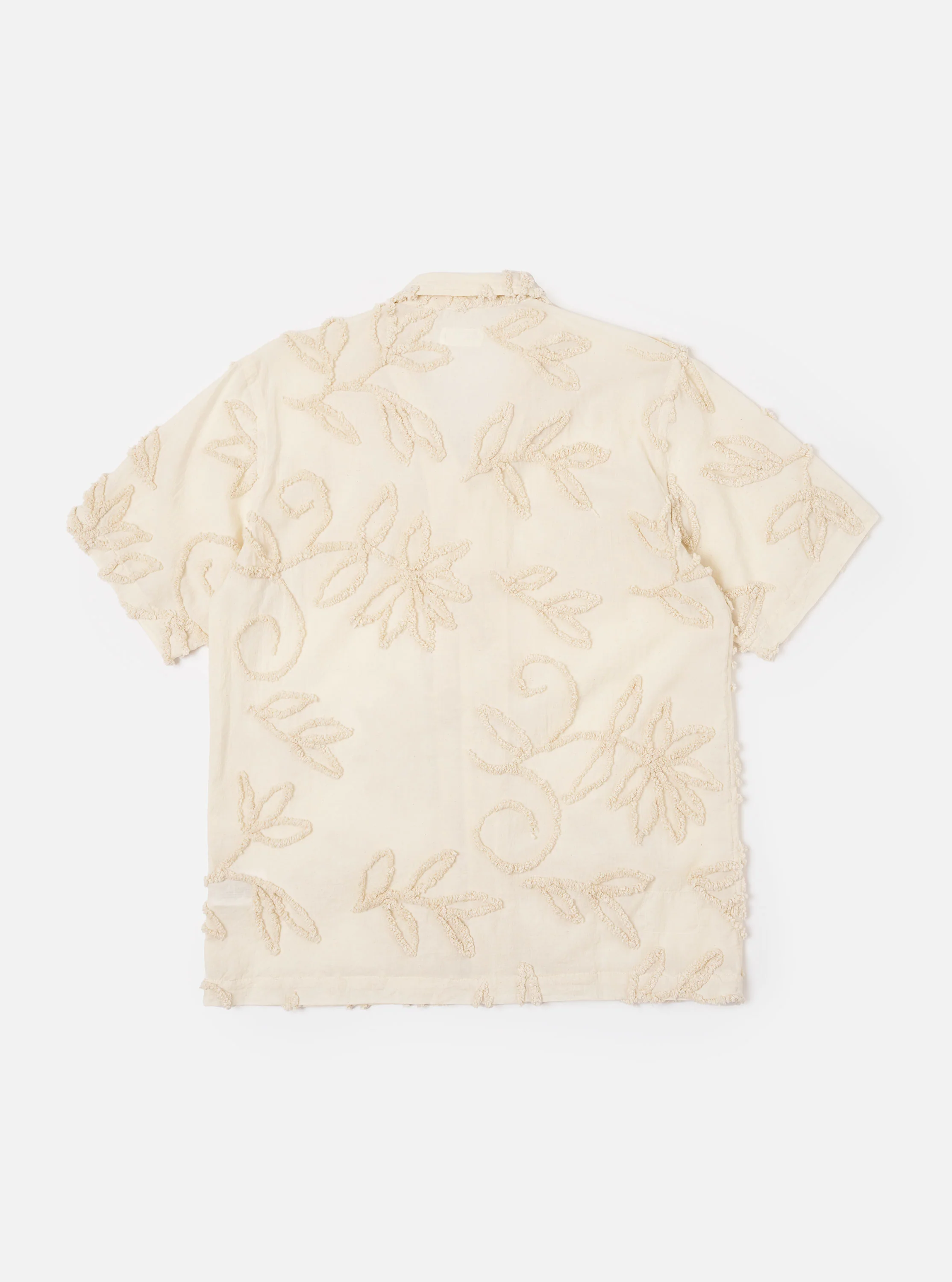 Ecru 3D Flower Road Shirt - Image 5