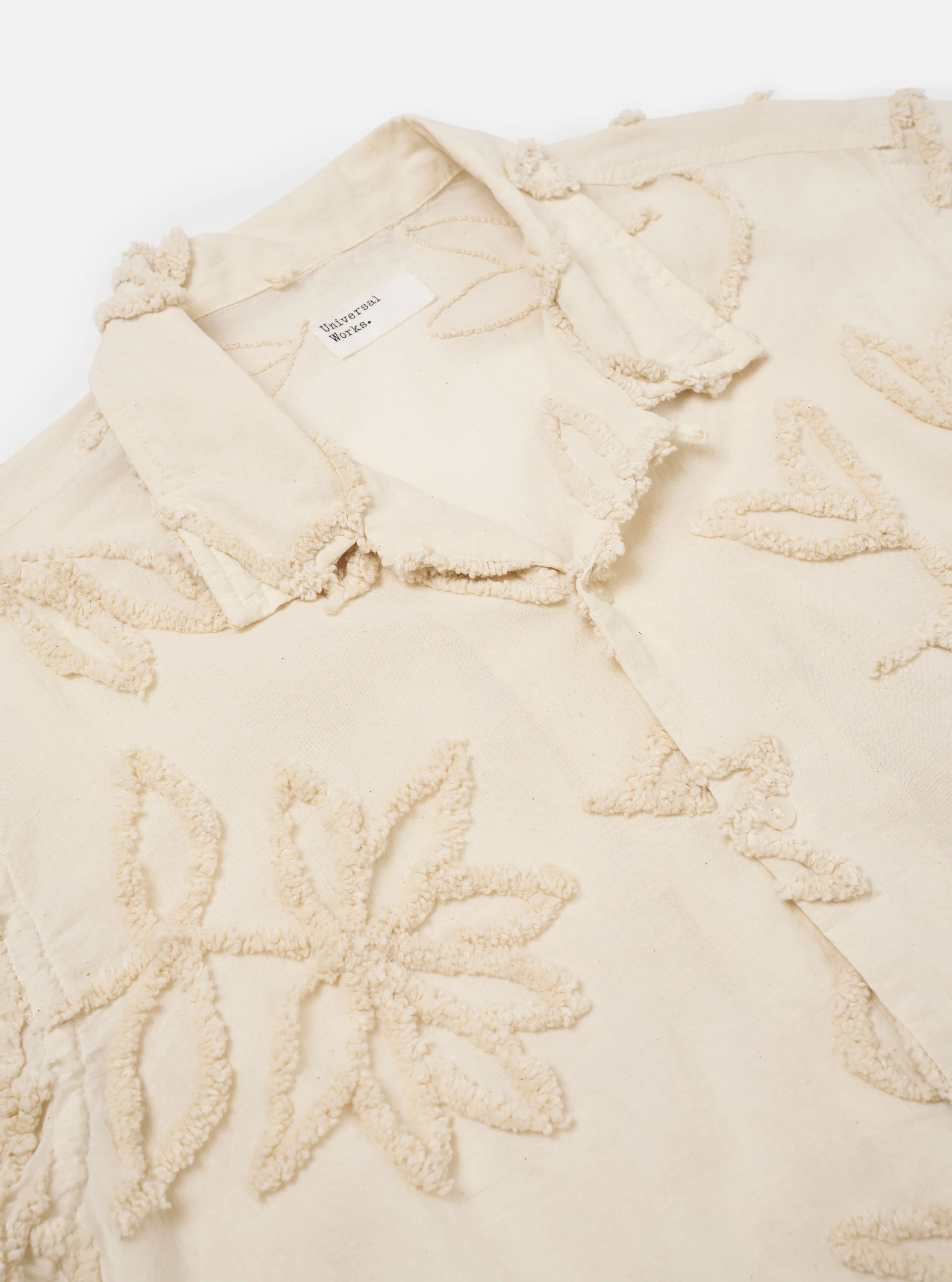 Ecru 3D Flower Road Shirt - Image 6