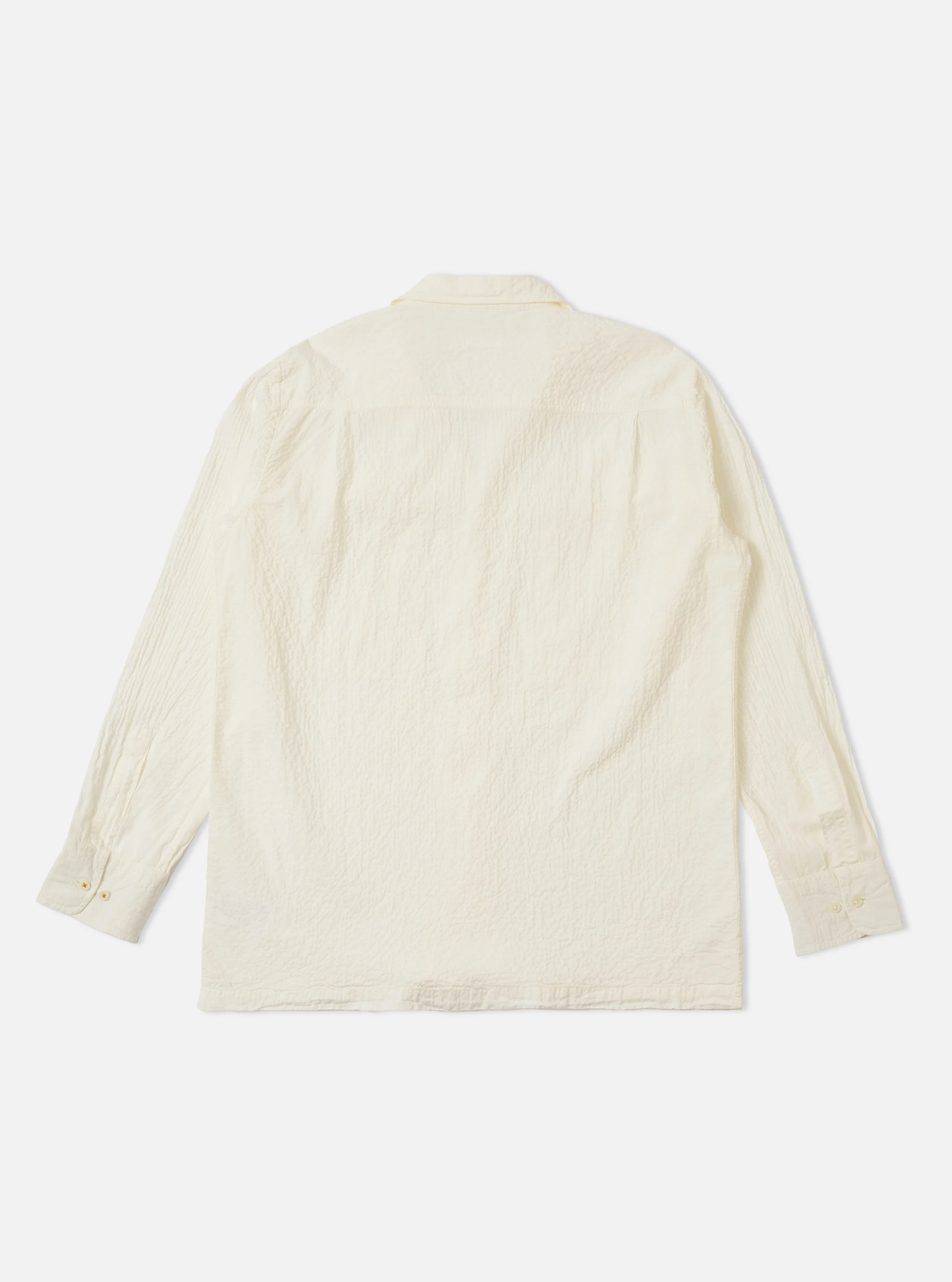 Ecru Arten Seersucker Attendant Shirt - Image 5