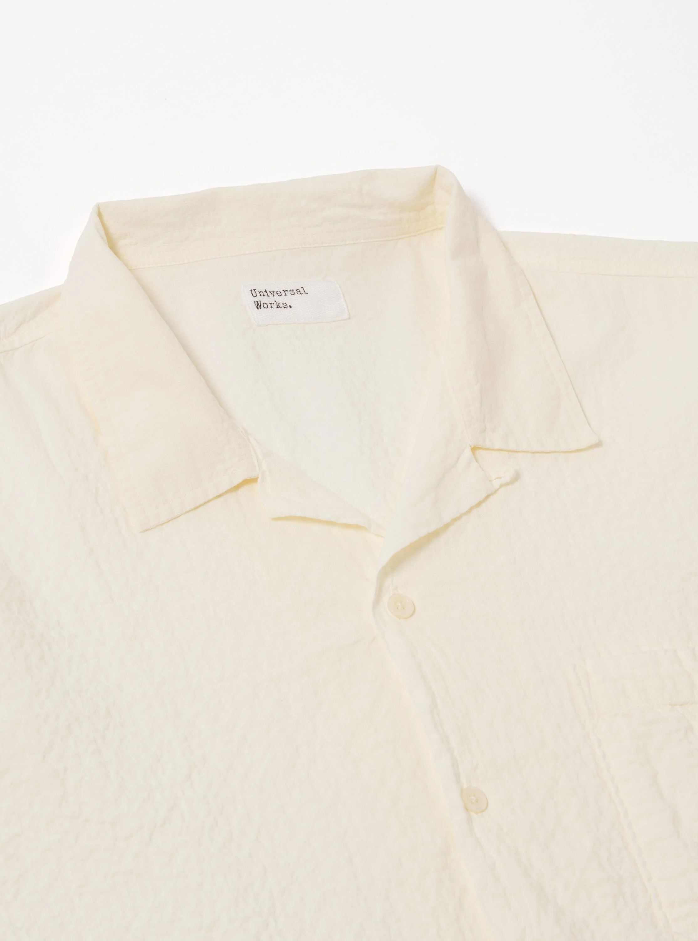 Ecru Arten Seersucker Road Shirt - Image 6