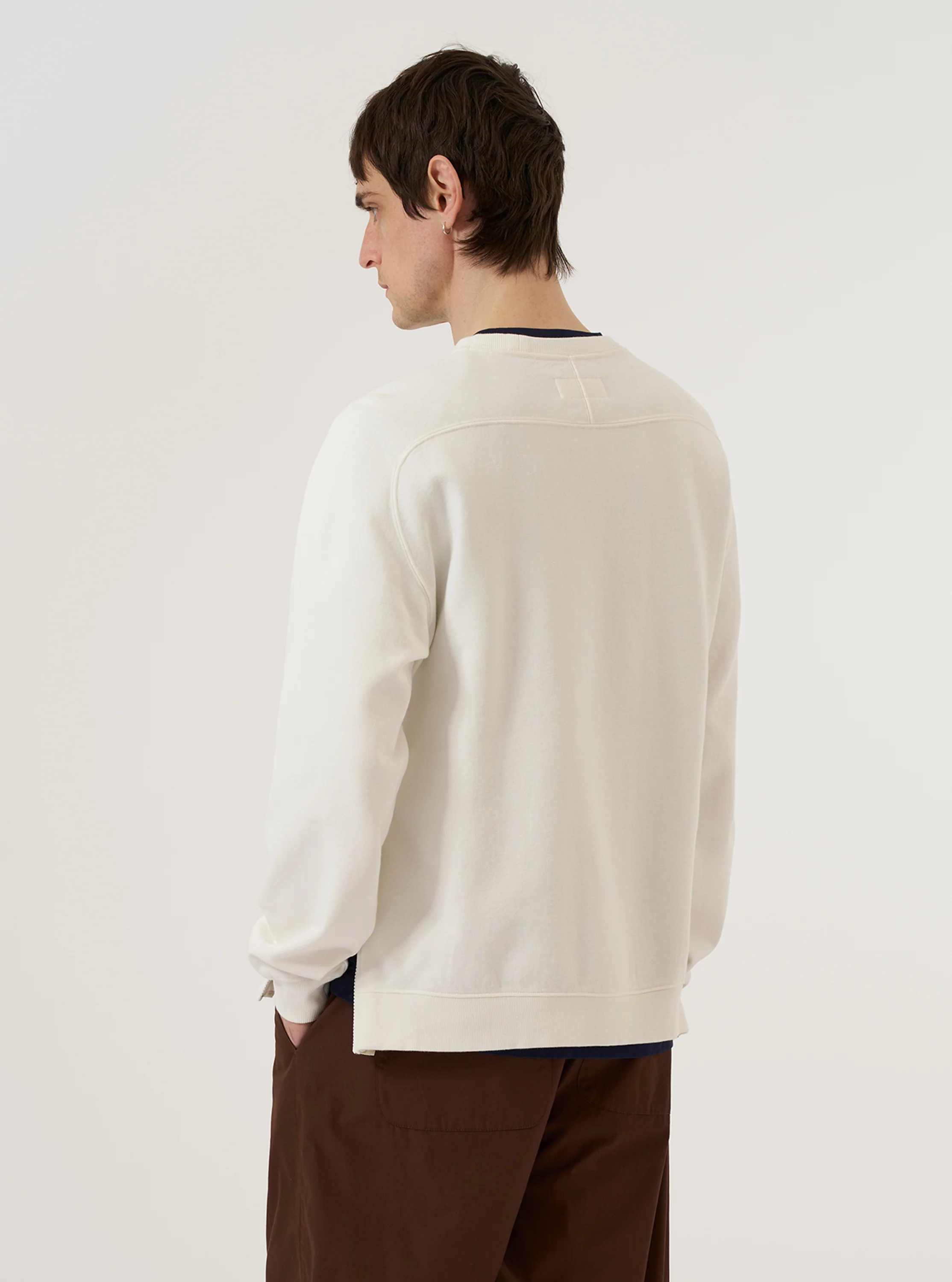 Ecru Brush Back Sweat Billy Sweat - Image 3