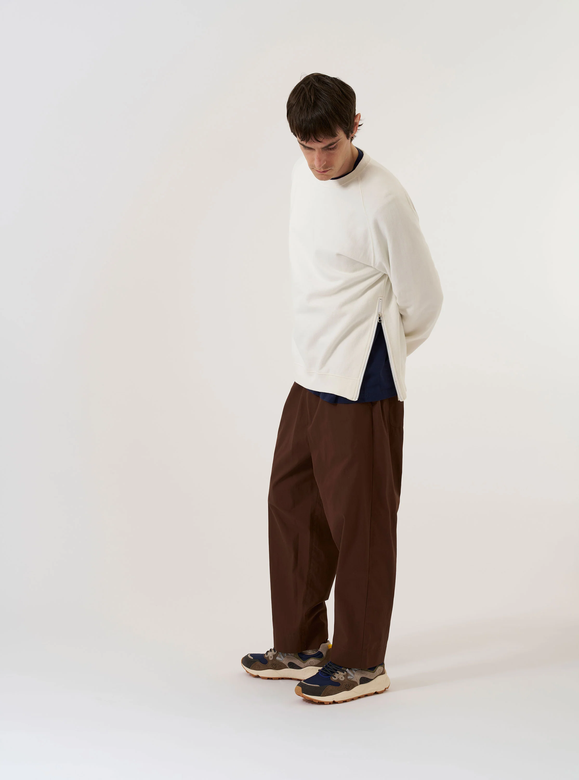 Ecru Brush Back Sweat Billy Sweat - Image 8