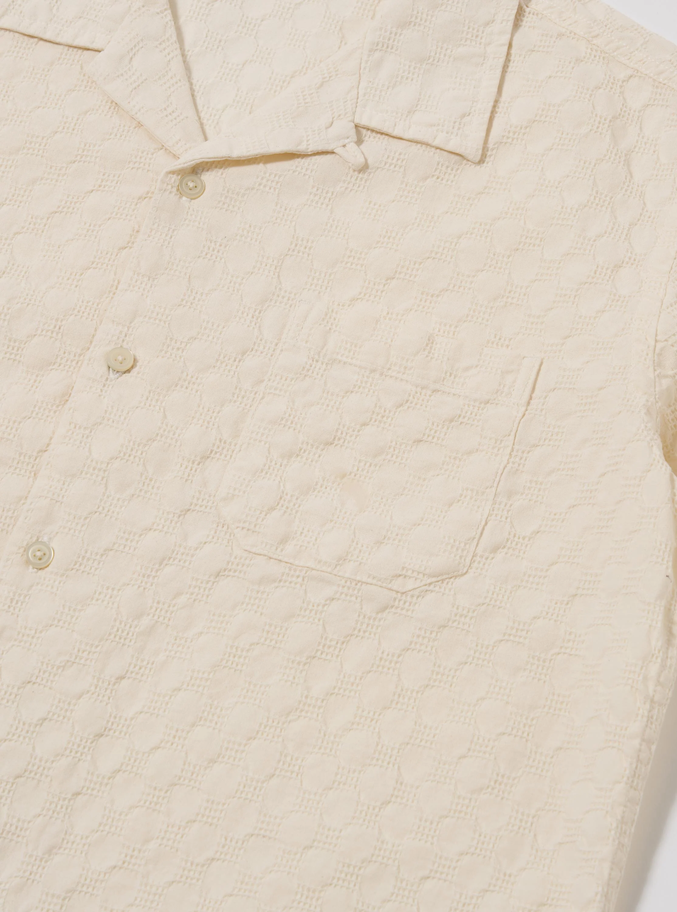 Ecru Dot Waffle Road Shirt - Image 6