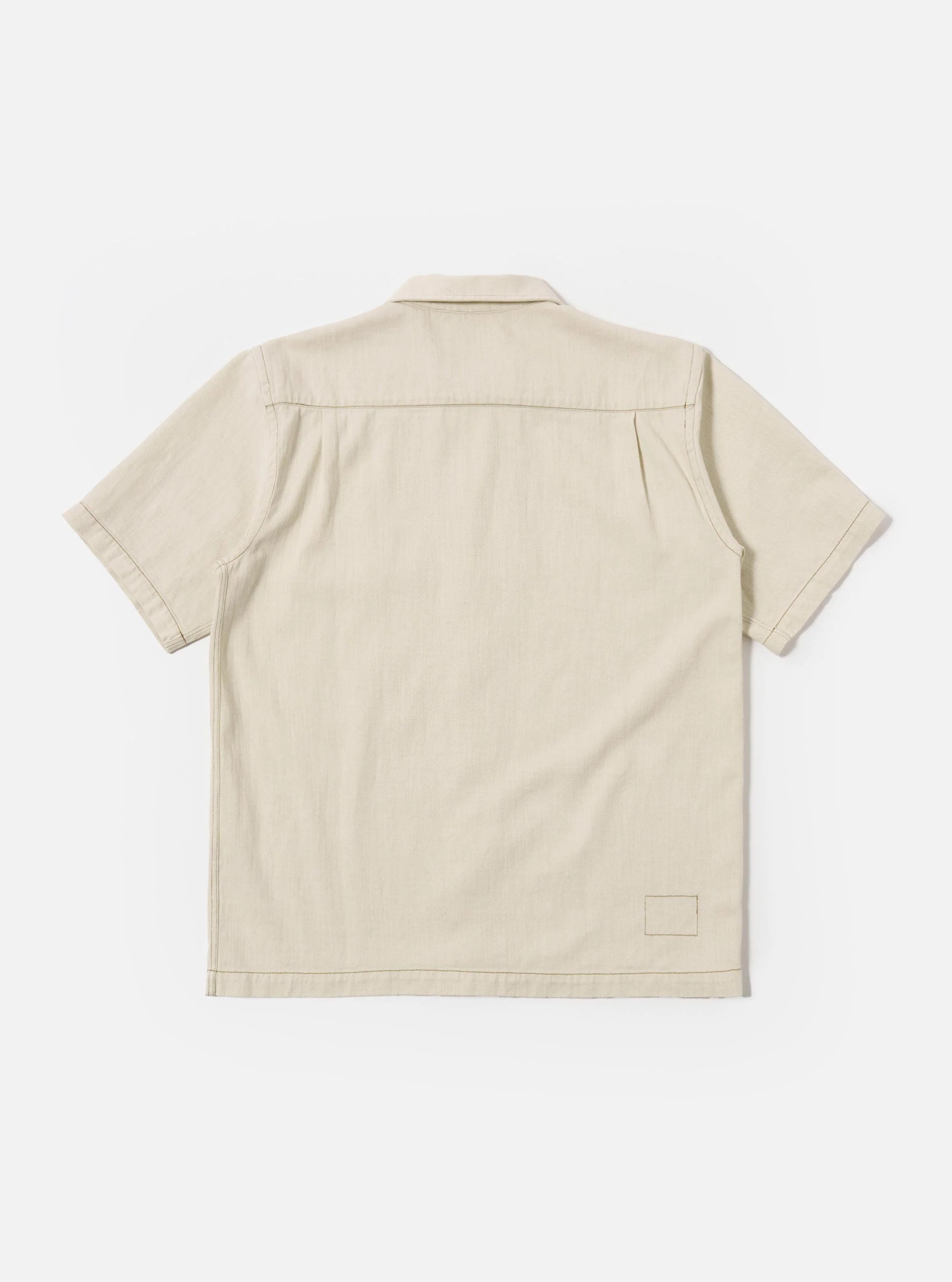 Ecru Koko Cotlin S/S Fatigue Shirt - Image 5