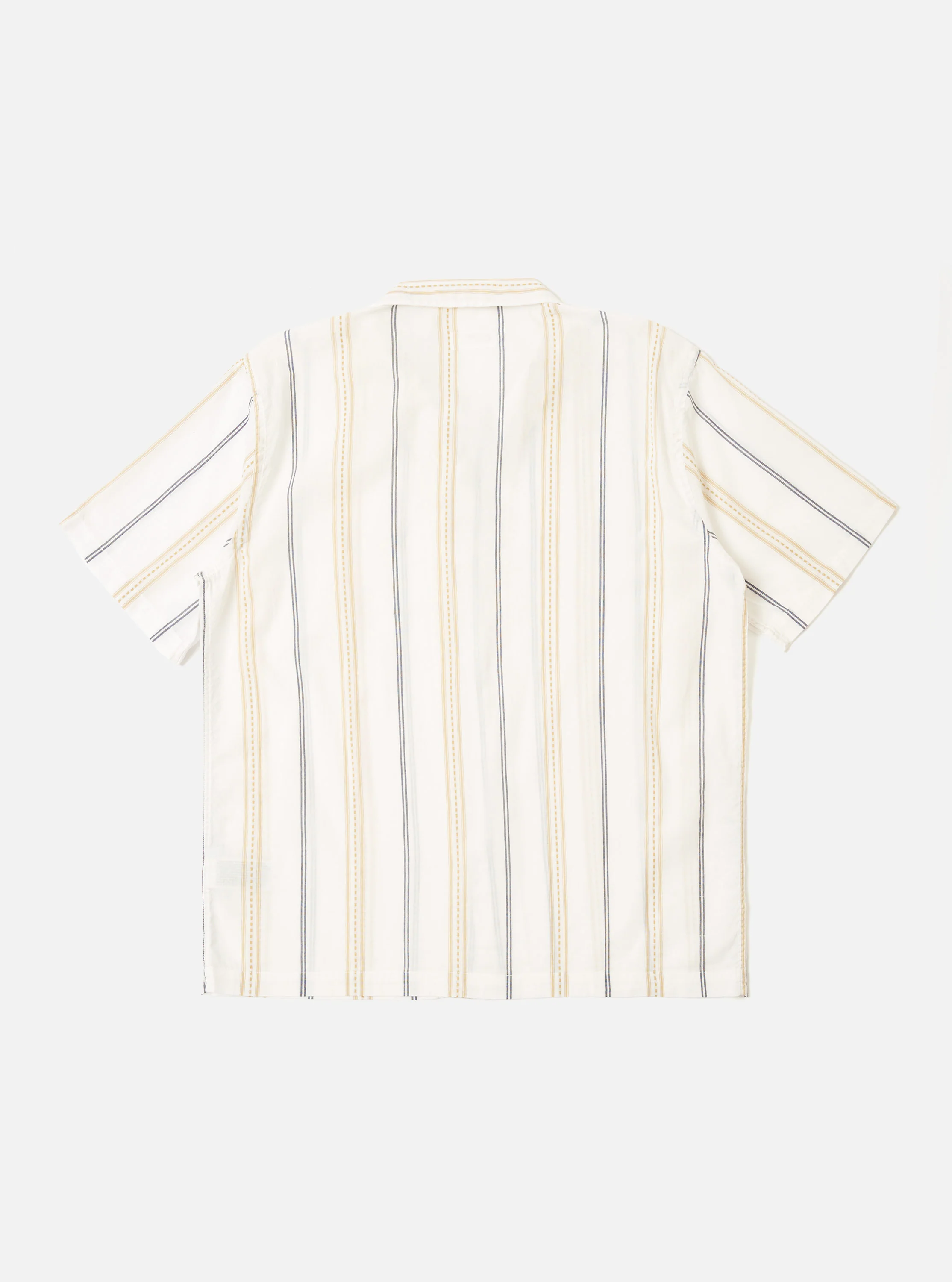 Ecru/Navy/Sand Hendrix Stripe Road Shirt - Image 5