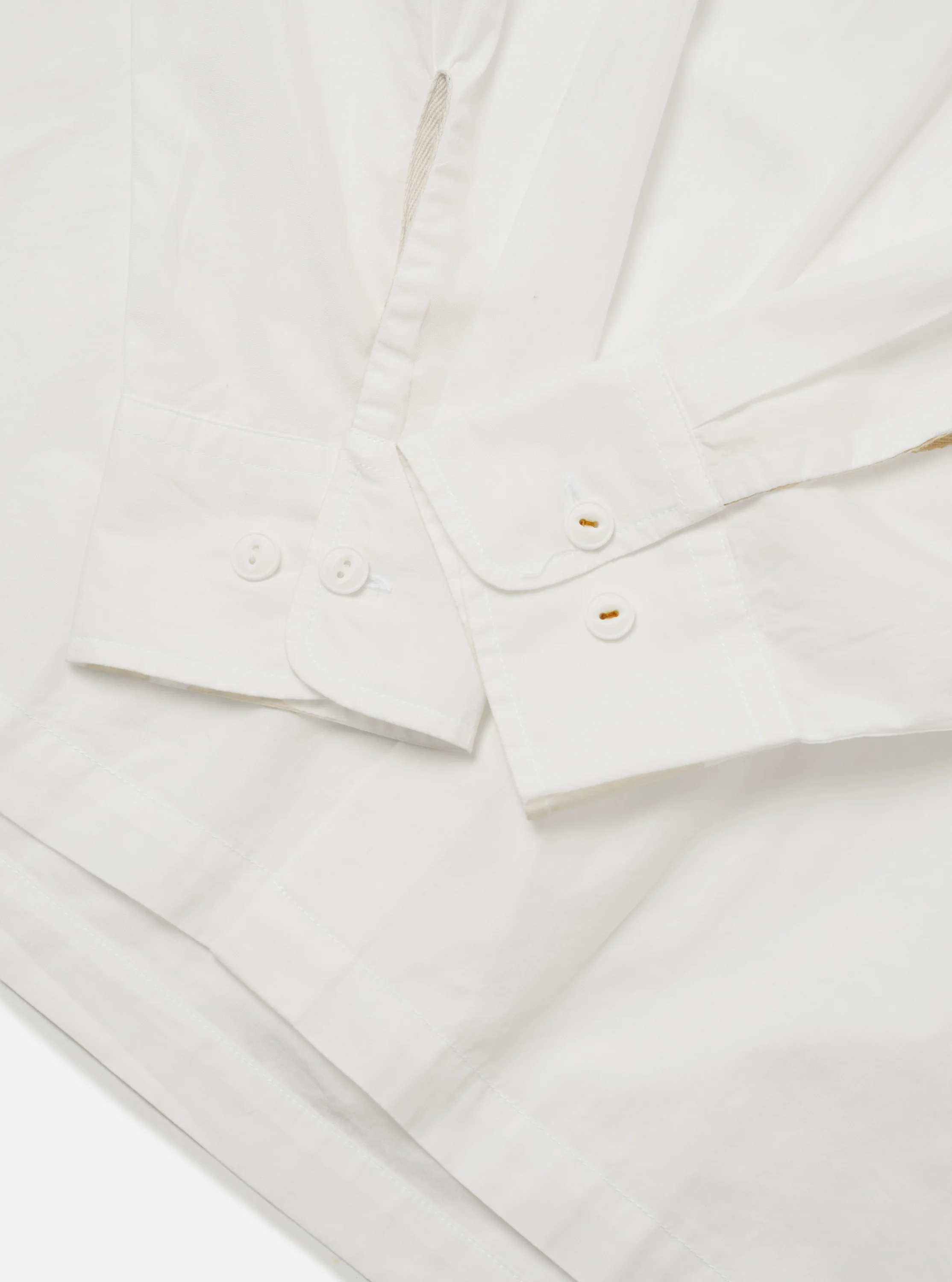 Ecru Organic Fine Poplin CPO Shirt - Image 6