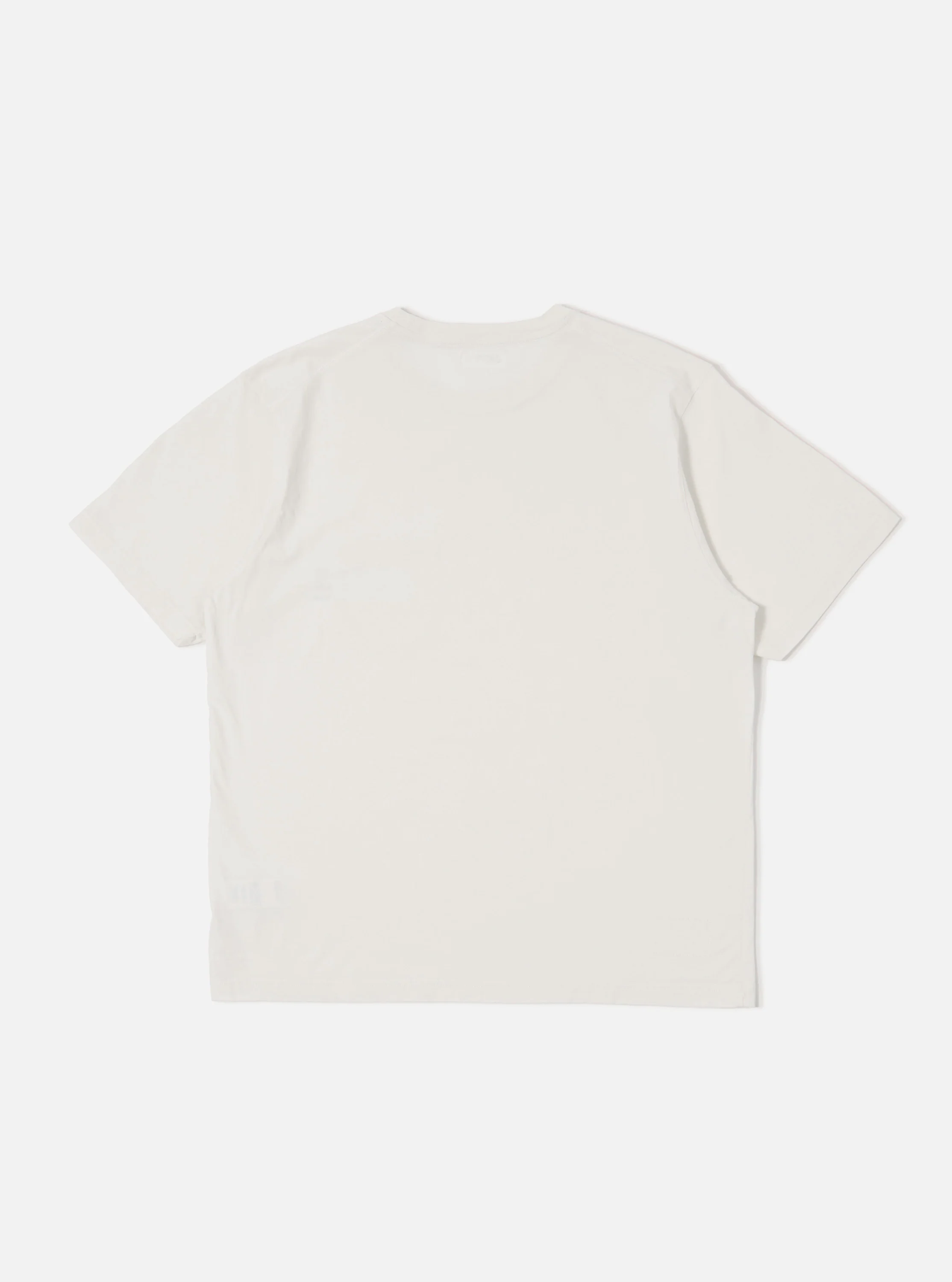Ecru Organic Jersey Print Pocket Tee - Image 5