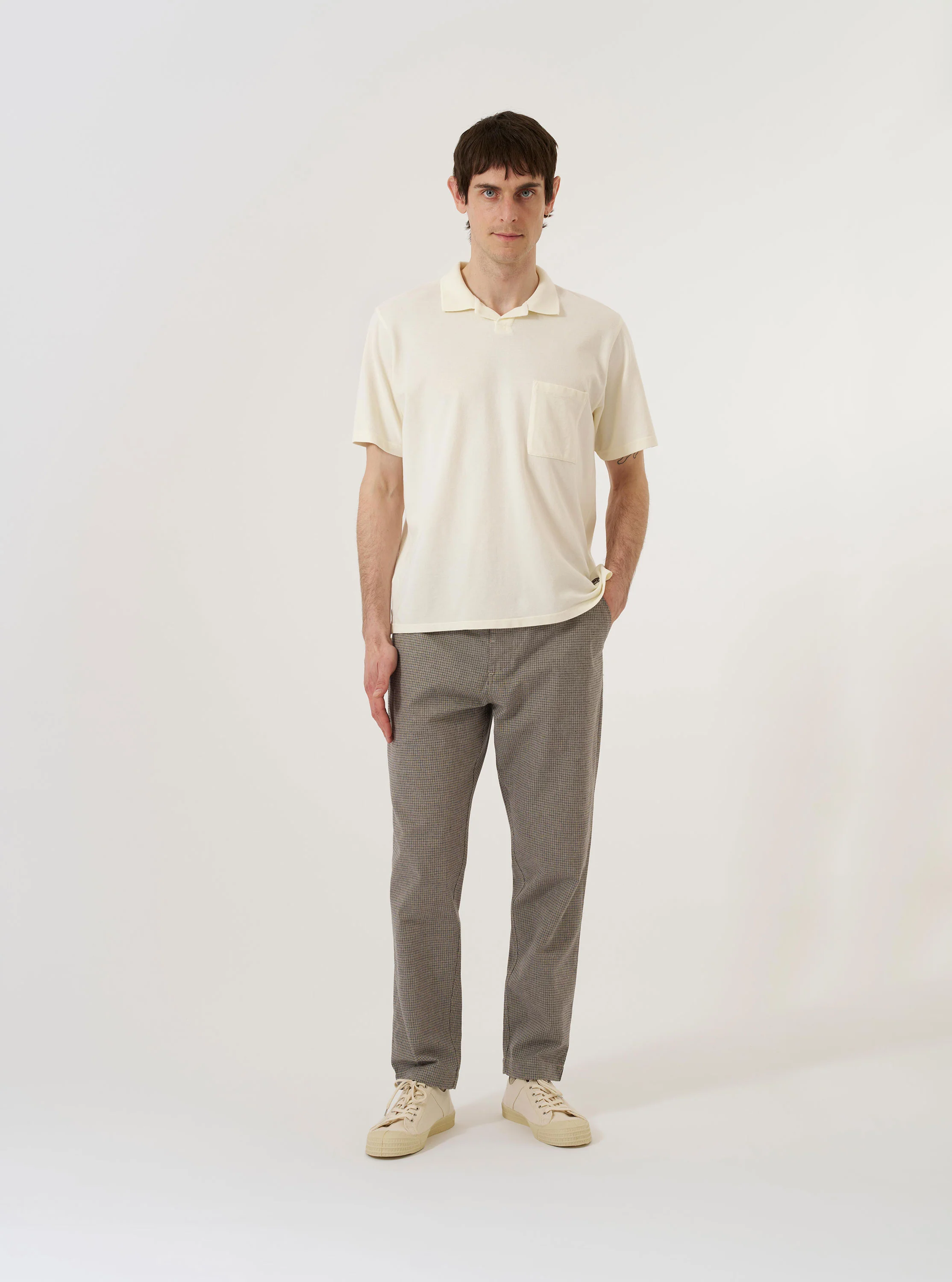Ecru Piquet Vacation Polo - Image 7